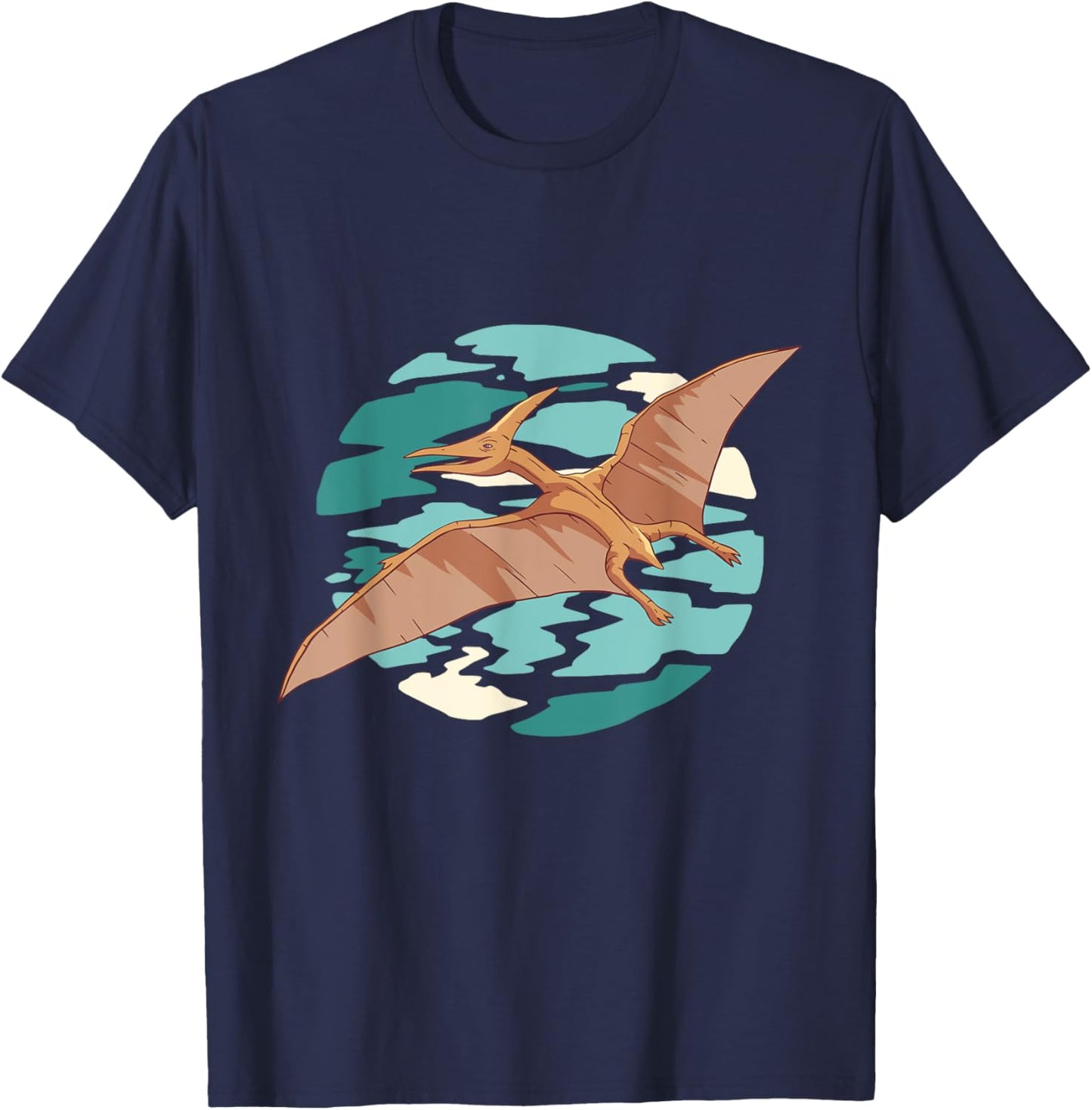 Pteranodon dinosaur T-Shirt - T-Shirt | Navy