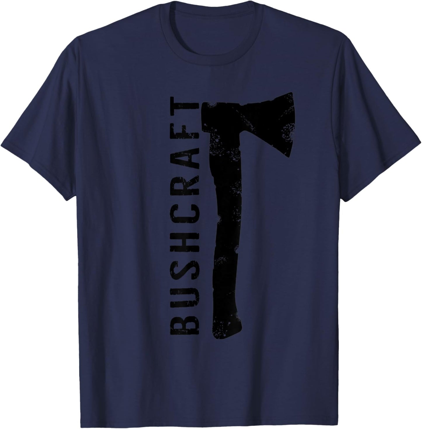 Bushcraft camping gift T-Shirt - T-Shirt | Navy