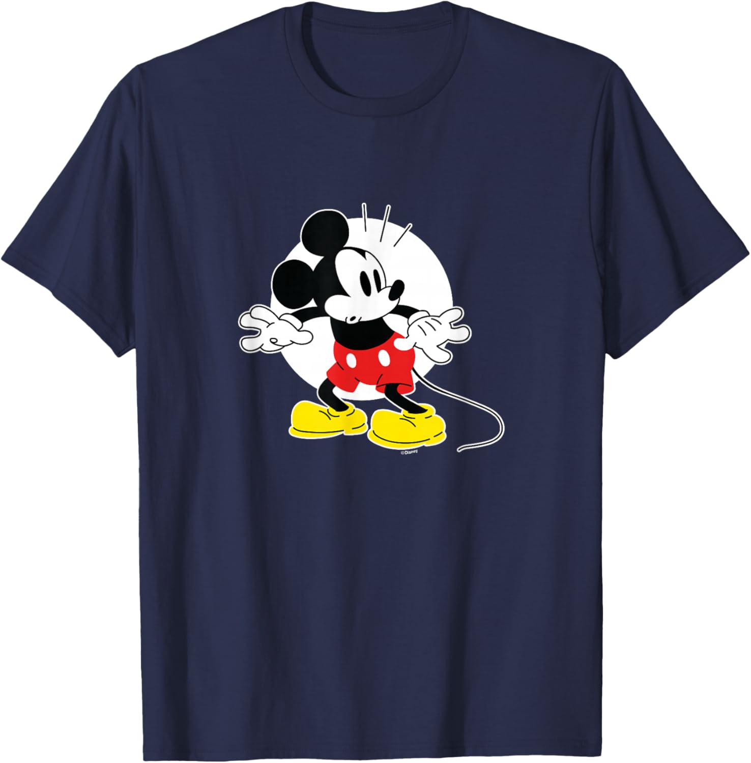 Disney - Mickey Surprised T-Shirt - T-Shirt | Navy