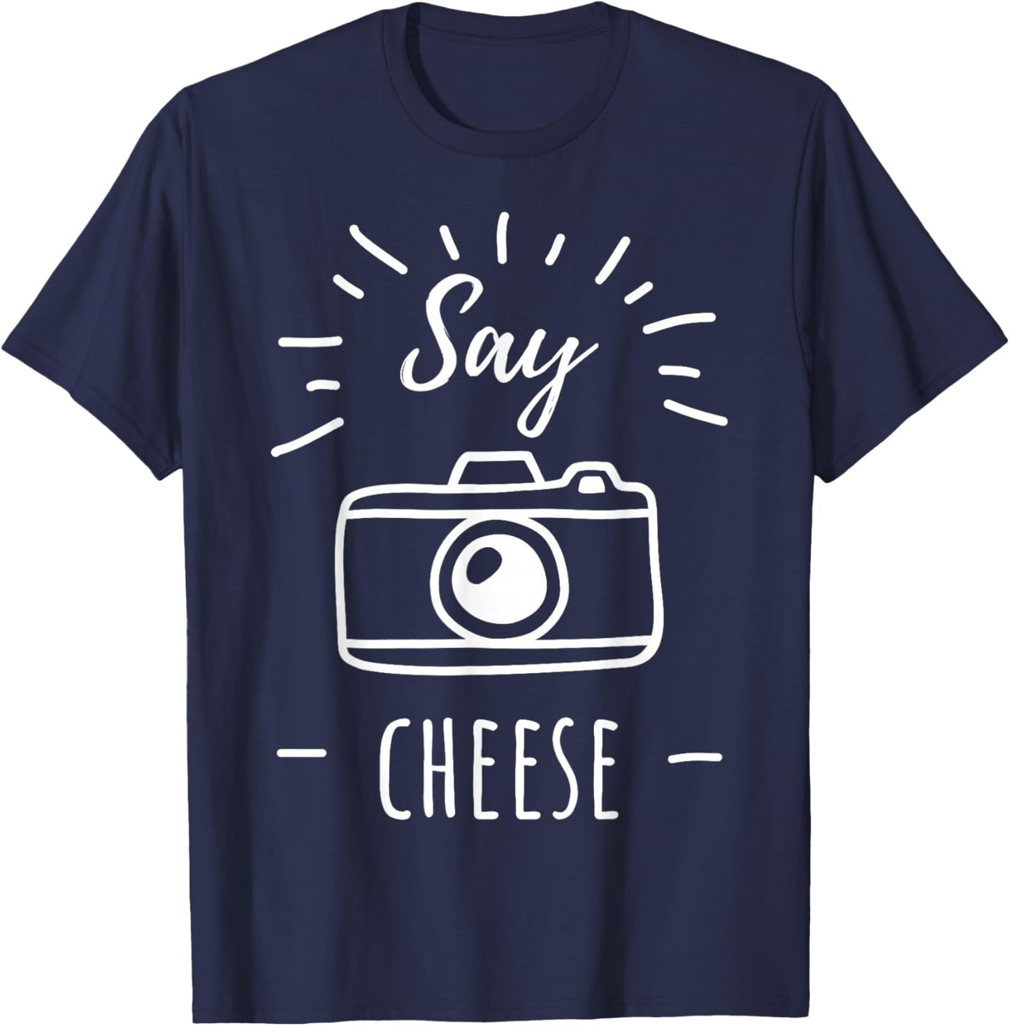 Say cheese T-Shirt - T-Shirt | Navy