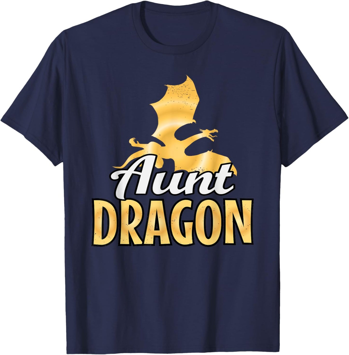 Aunt Dragon Lover T-Shirt - T-Shirt | Navy