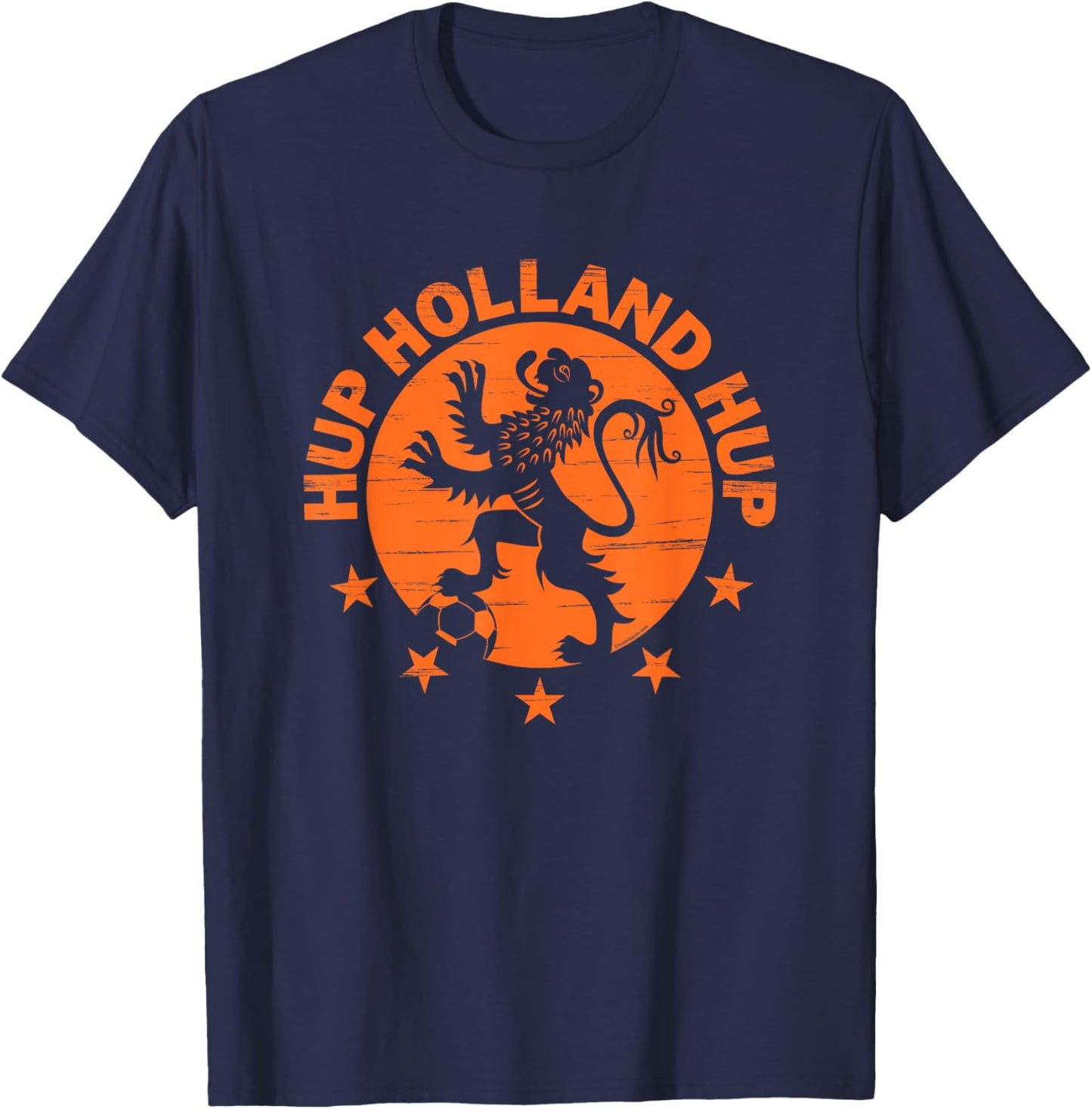 Netherlands Shirt Women Men Dutch Soccer Hup Holland Oranje T-Shirt - T-Shirt | Navy