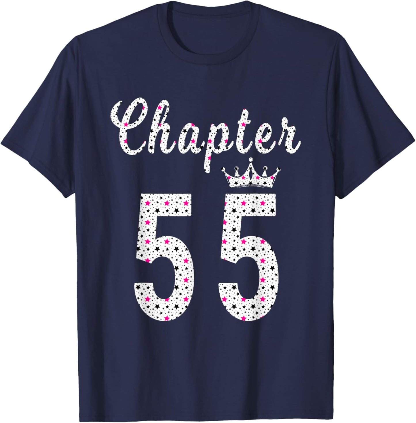 55th Birthday T-Shirt - T-Shirt | Navy
