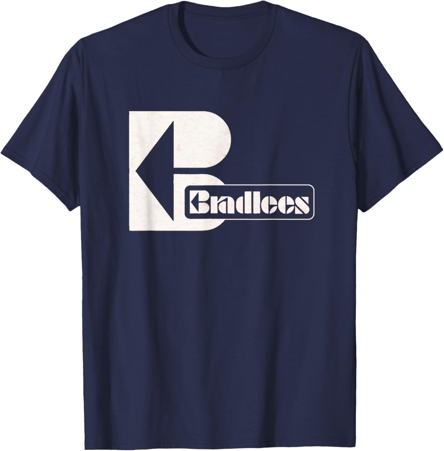 Bradlees Department Vintage Retro Classic T-Shirt - T-Shirt | Navy