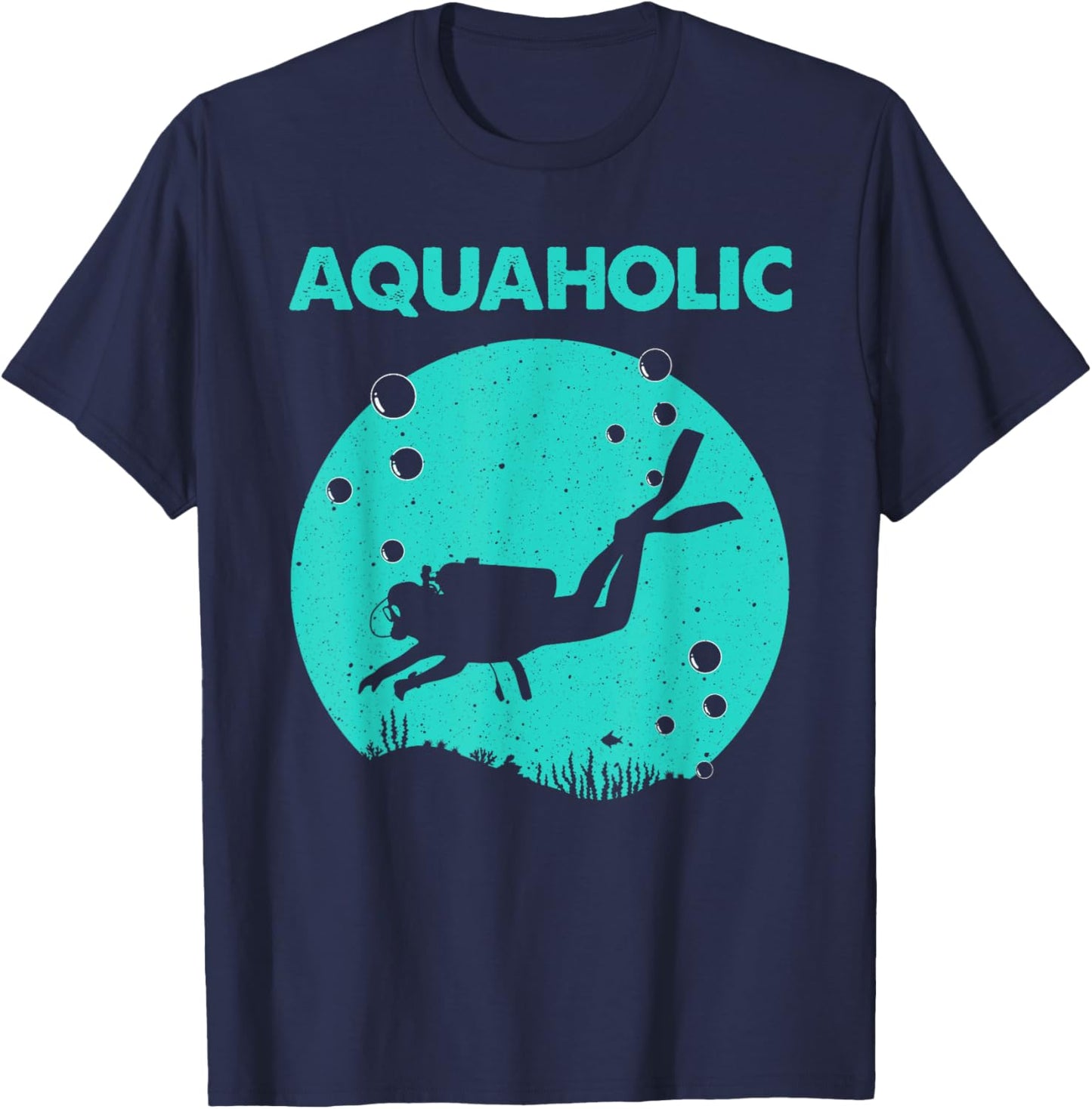 Cool Scuba Diving Themed Design Women Scuba Dive T-Shirt - T-Shirt | Navy