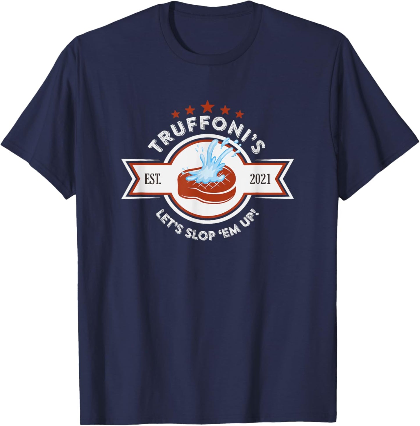Sloppy Steaks T-Shirt - T-Shirt | Navy