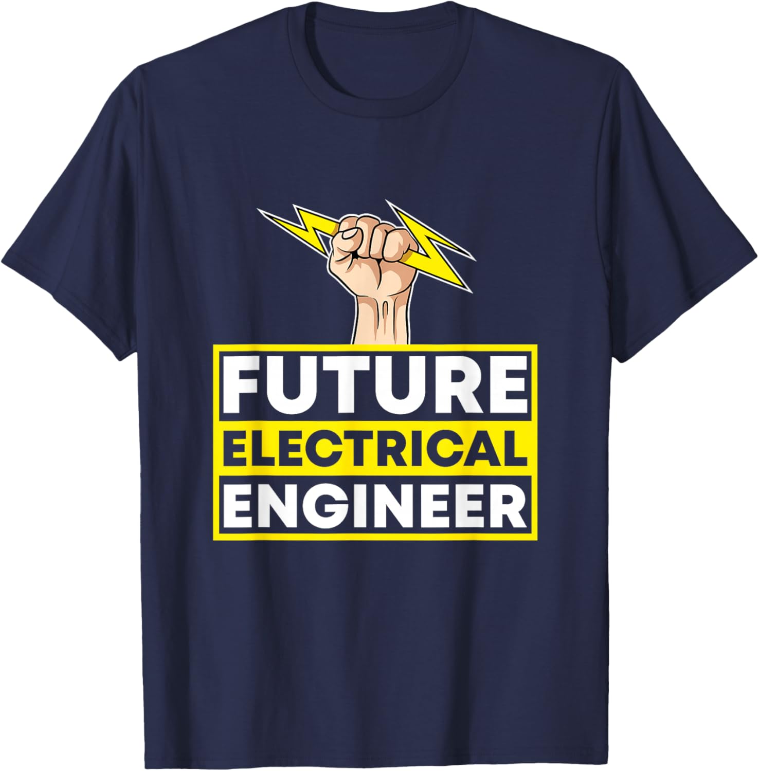 Future Electrical Engineer Electrical Engineering T-Shirt - T-Shirt | Navy