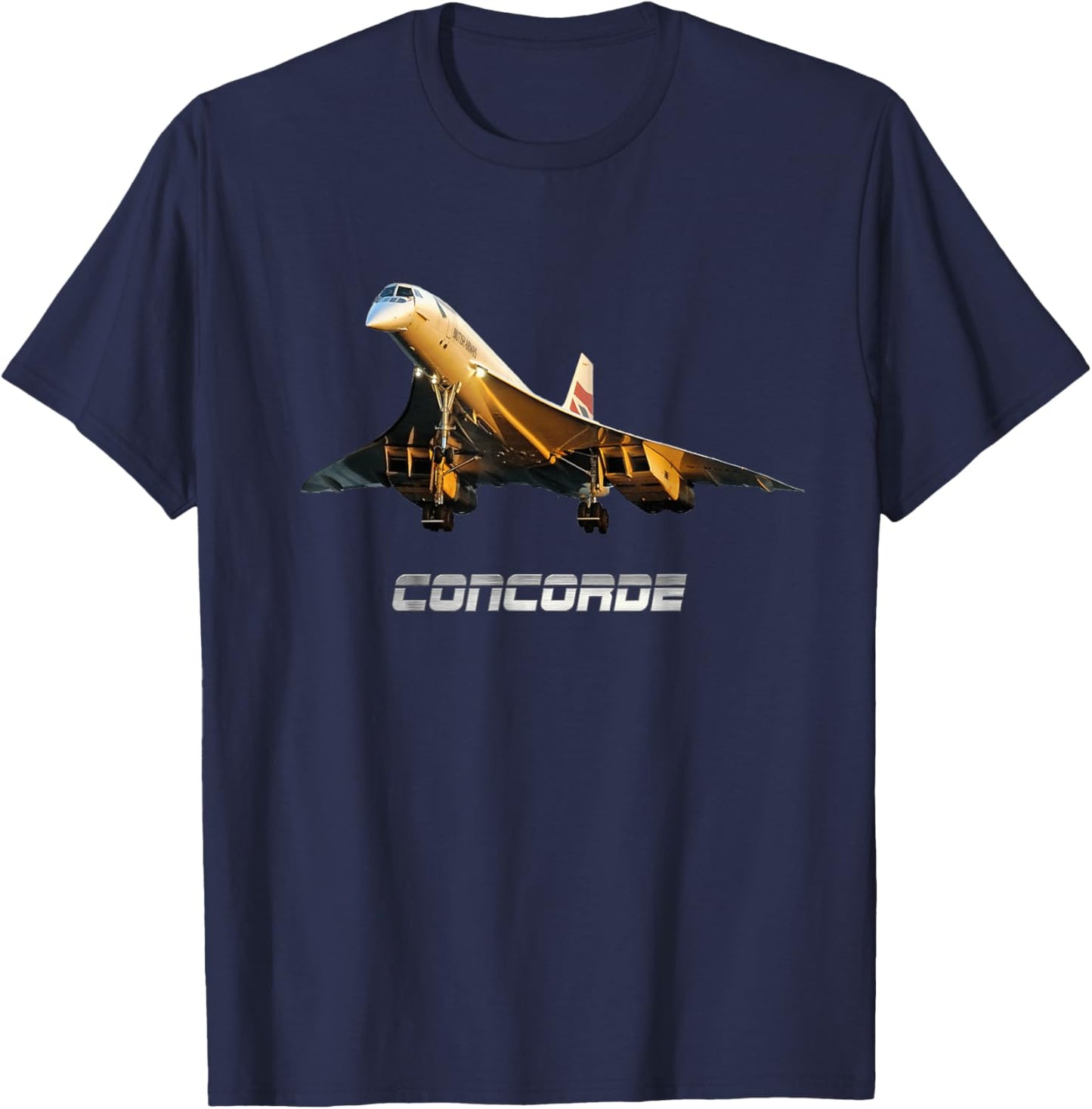 Supersonic Jet Concorde T-Shirt - T-Shirt | Navy