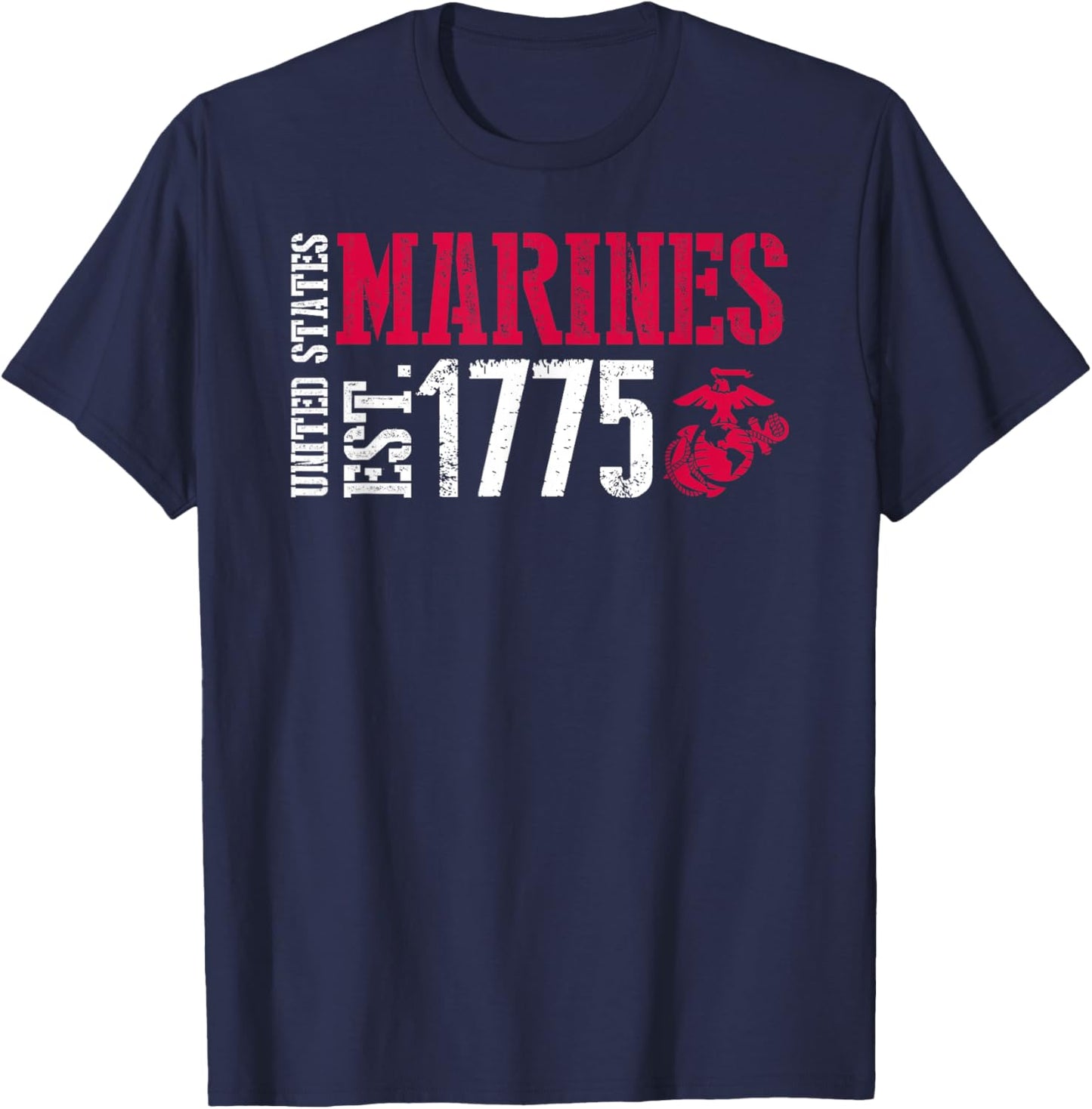 United States Marines Est. 1775 T-Shirt - T-Shirt | Navy