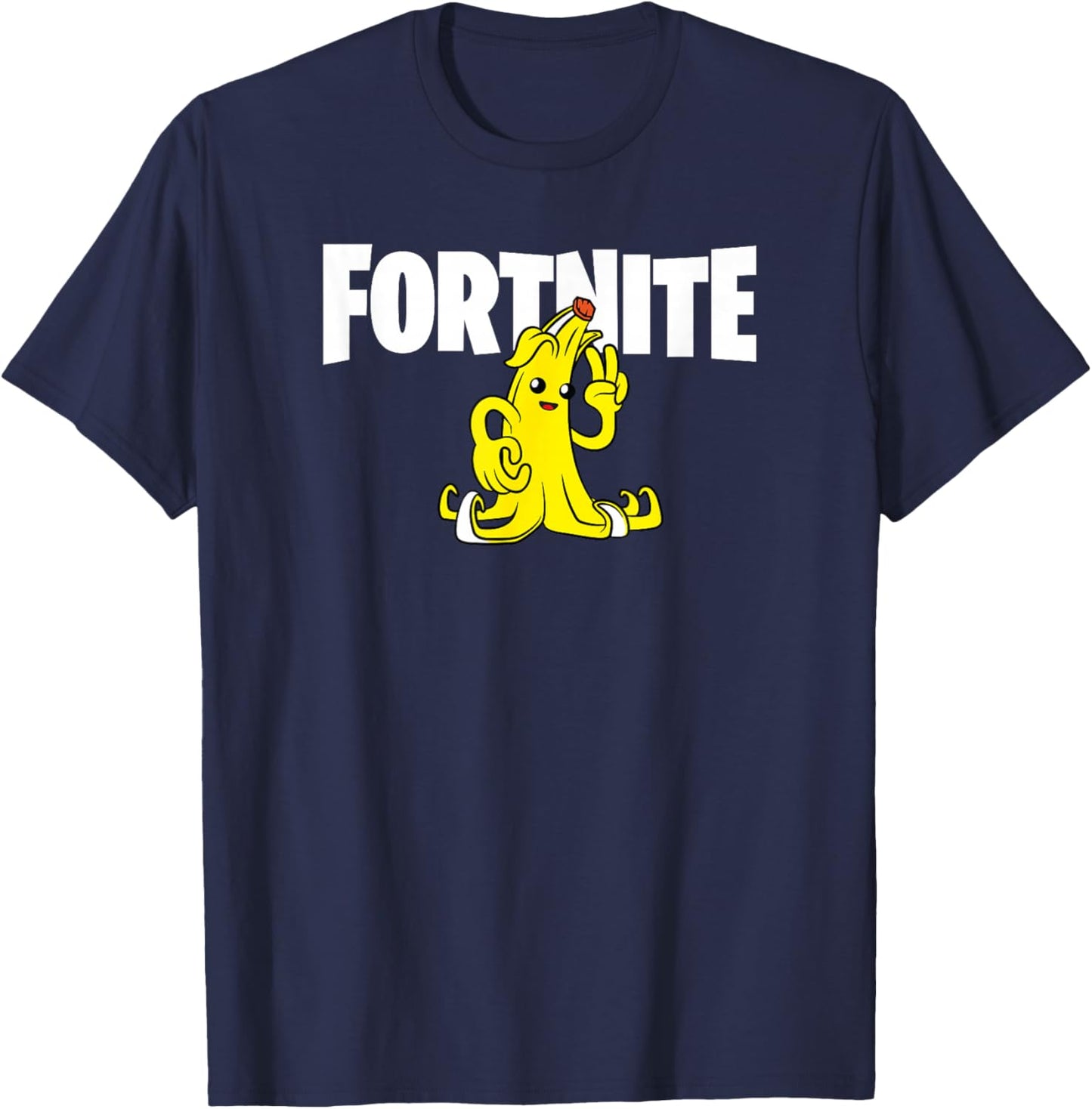 Fortnite Banana Shuffle T-Shirt - T-Shirt | Navy