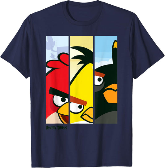 Angry Birds Flock Official Merchandise T-Shirt - T-Shirt | Navy