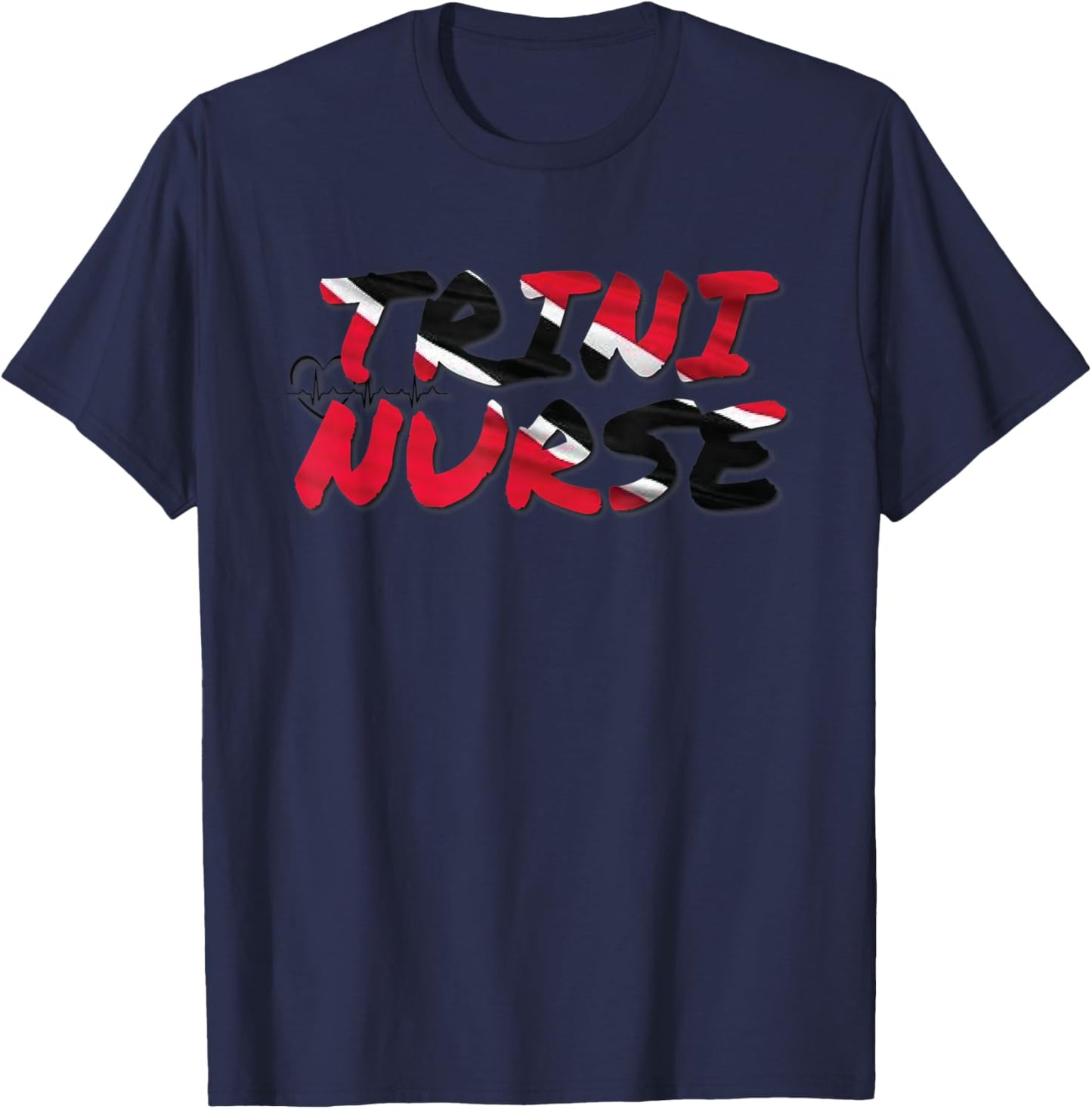 Trinidad and Tobago Trini Nurse RN T-Shirt - T-Shirt | Navy