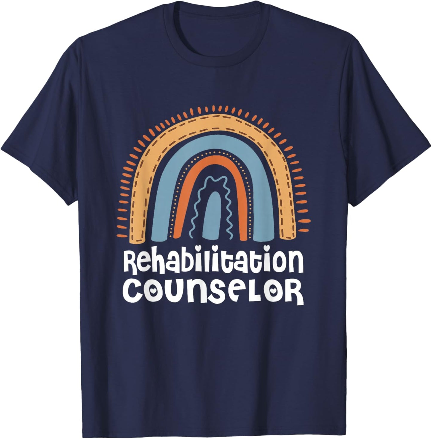 Funny Vintage - Rehabilitation Counselor T-Shirt - T-Shirt | Navy