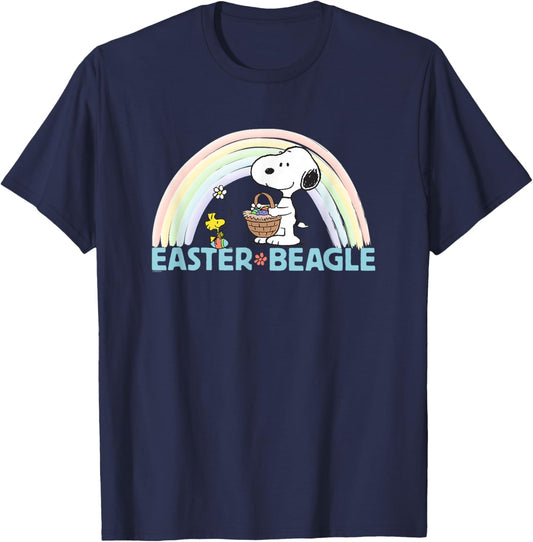 Peanuts S2:S42Easter Beagle T-Shirt - T-Shirt | Navy
