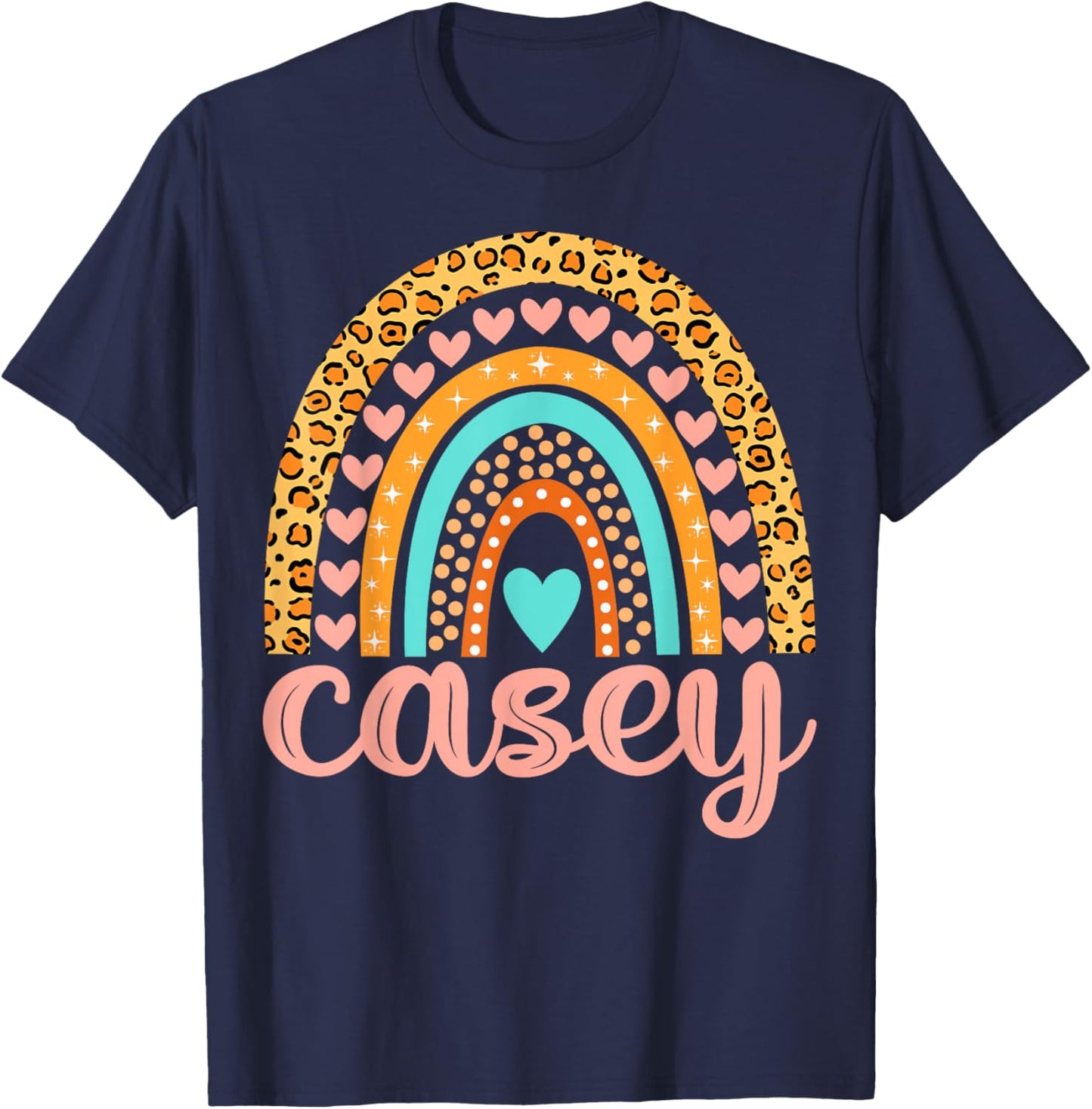 Casey Casey Name Birthday Shirt Gift T-Shirt - T-Shirt | Navy