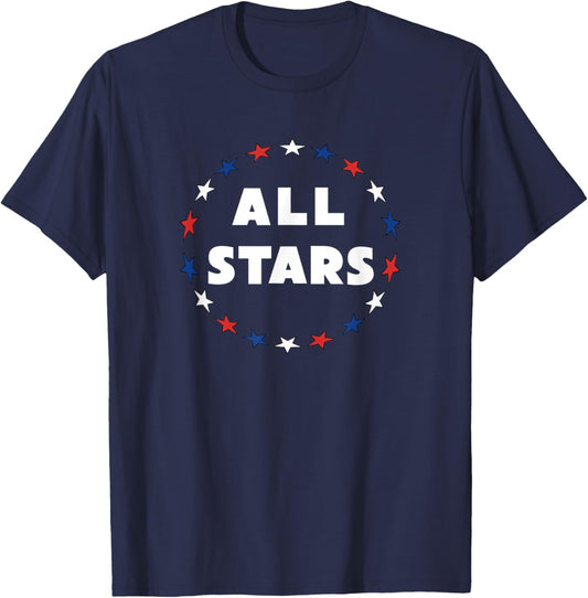 ALL-STARS Team T-Shirt - T-Shirt | Navy