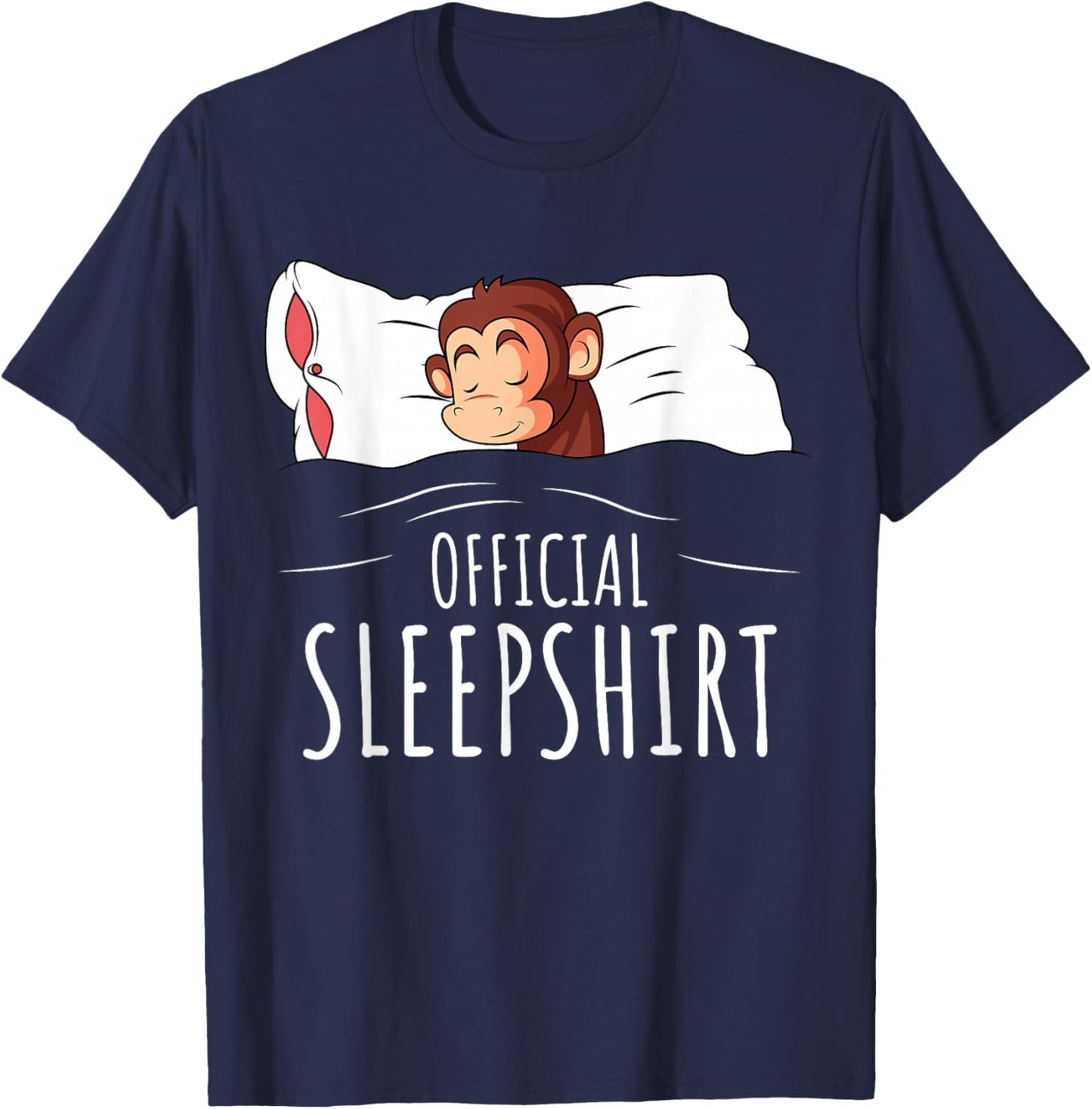 Monkey Official Sleepshirt T-Shirt - T-Shirt | Navy