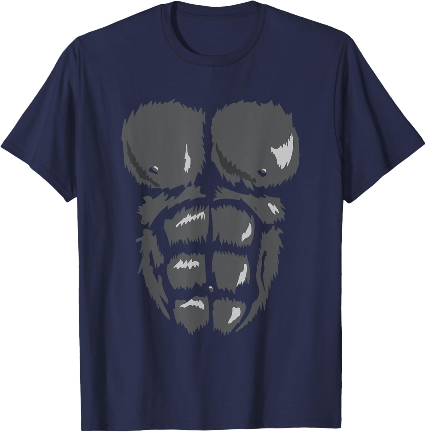 Monkey Gorilla Halloween Costume T-Shirt - T-Shirt | Navy