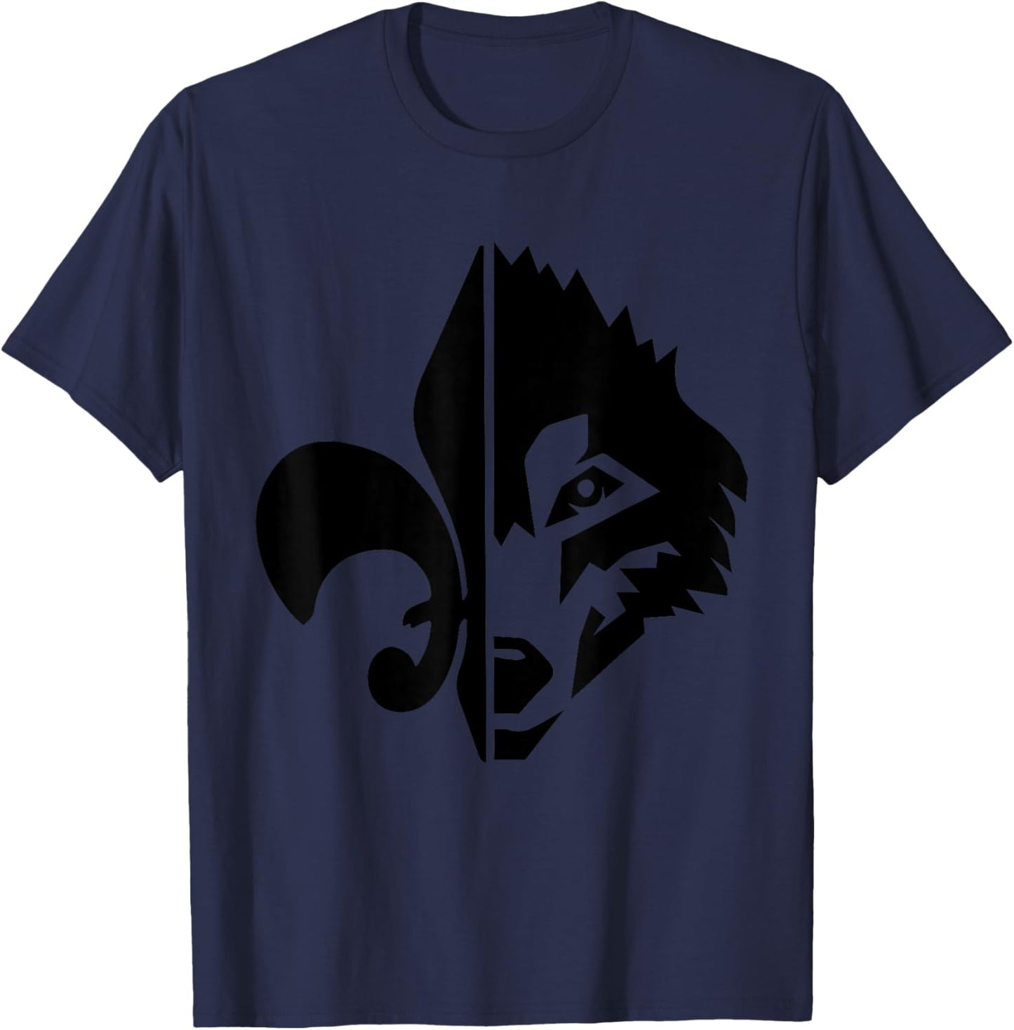 Scout Wolf for Wolf T-Shirt - T-Shirt | Navy