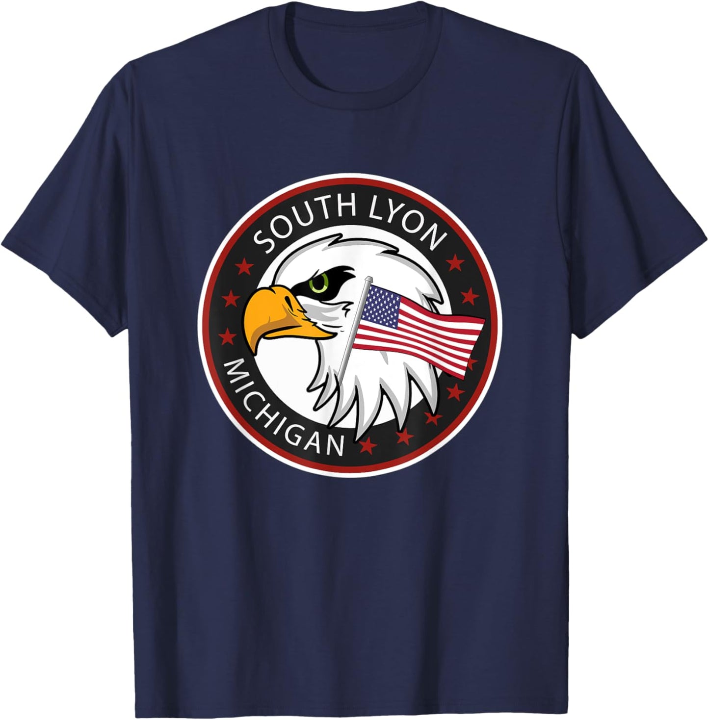South Lyon Michigan MI T-Shirt - T-Shirt | Navy