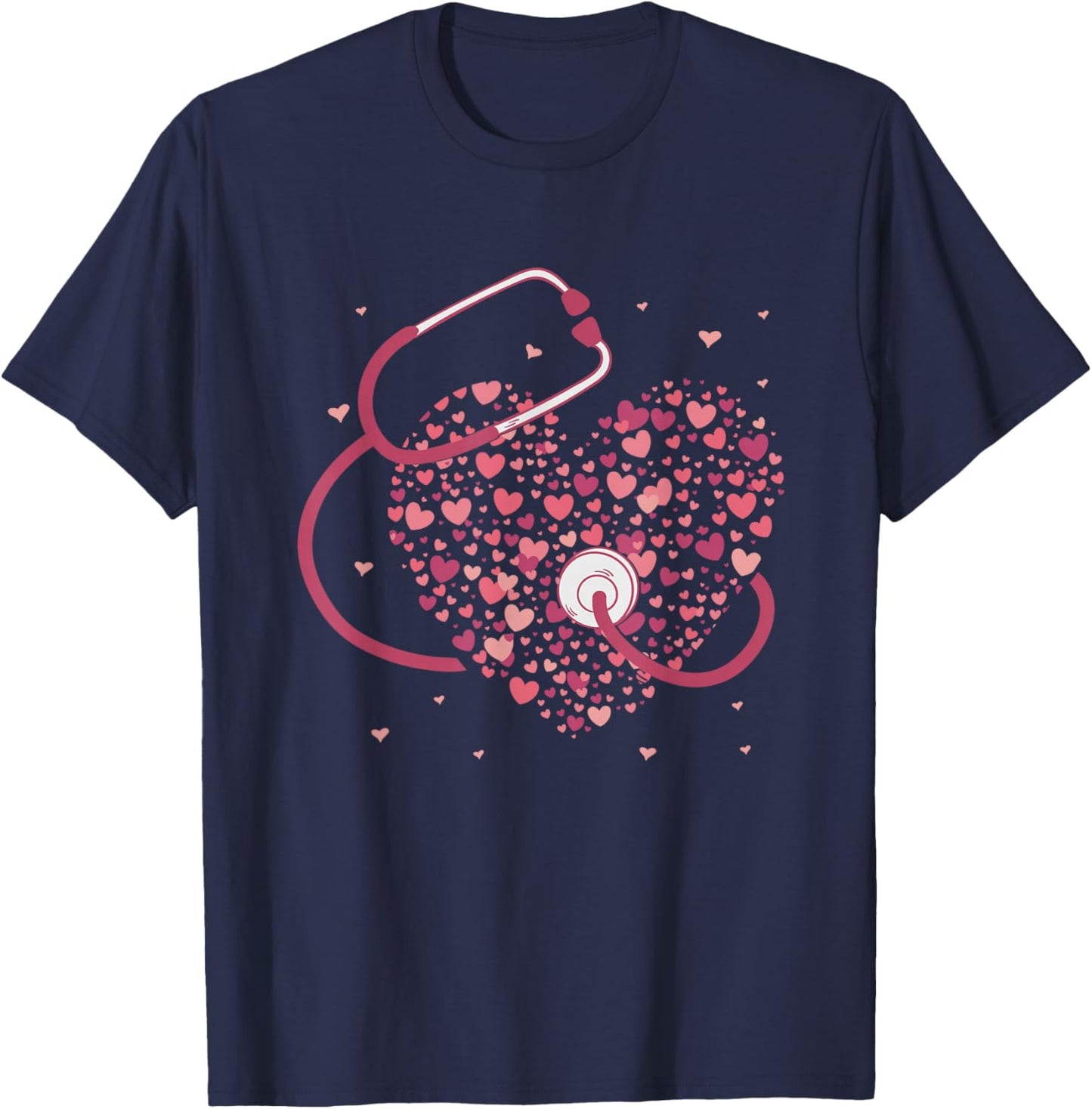 Hospital Medical Nurse Nursing Gift Nurse T-Shirt - T-Shirt | Navy