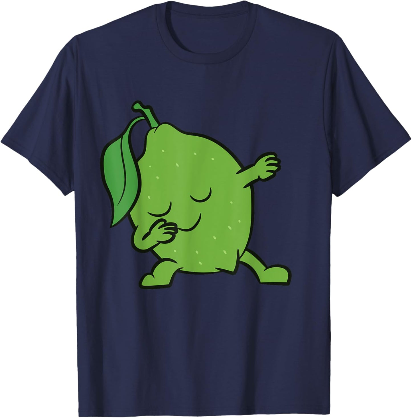 Lime Dabbing Lime Fruit Love Limes T-Shirt - T-Shirt | Navy