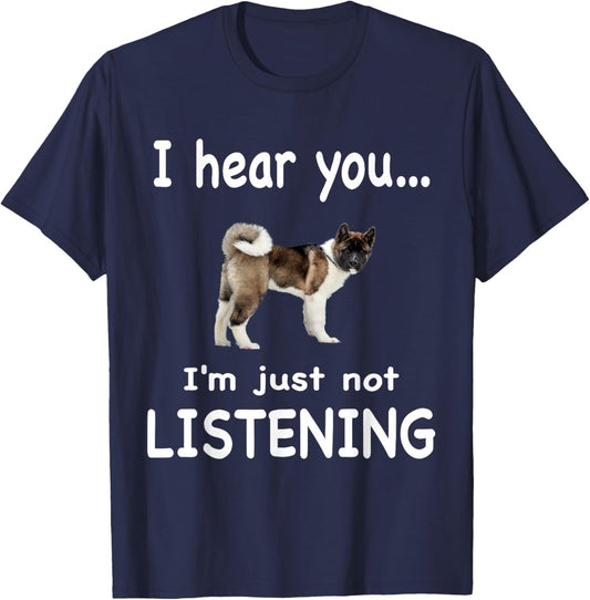 American Akita Dog - American Akita T-Shirt - T-Shirt | Navy