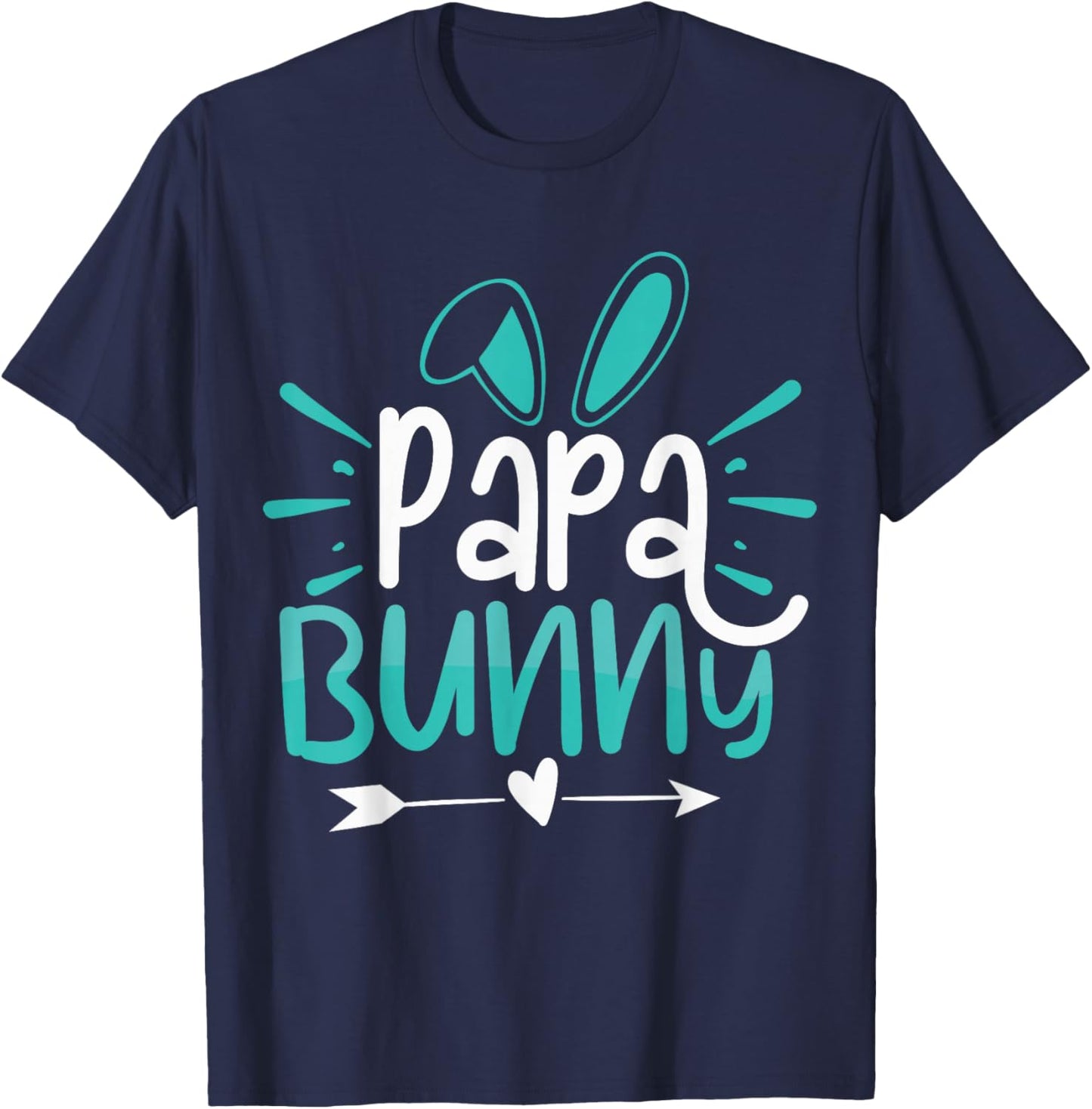 Papa Bunny T-Shirt - T-Shirt | Navy