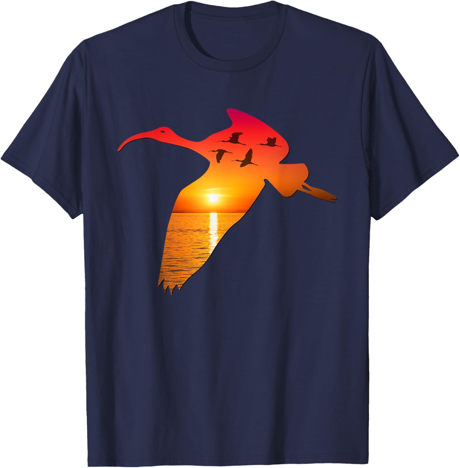 Ibis Silhouette T-Shirt - T-Shirt | Navy