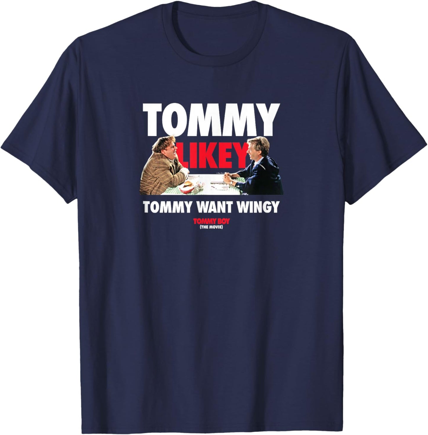 Tommy Boy - Tommy Likey T-Shirt - T-Shirt | Navy