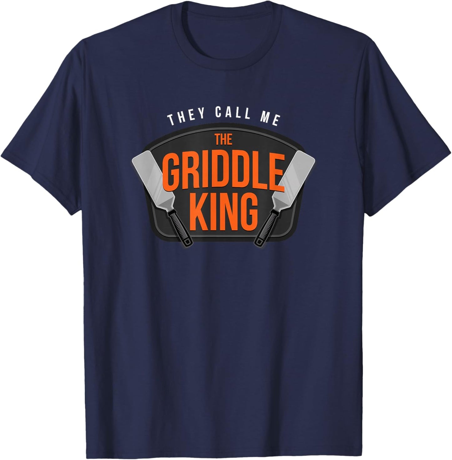 Griddle King T-Shirt - T-Shirt | Navy