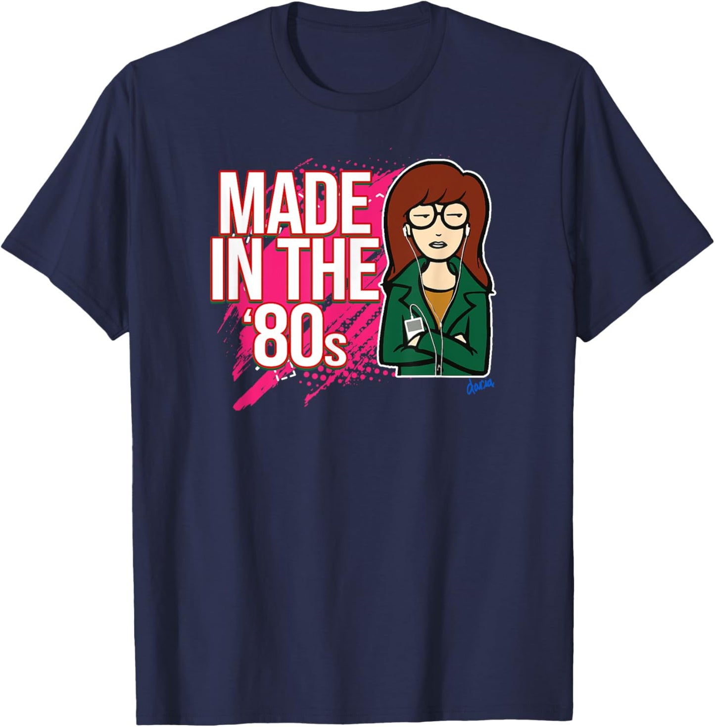 Mademark x Daria - Made in the 80s T-Shirt - T-Shirt | Navy
