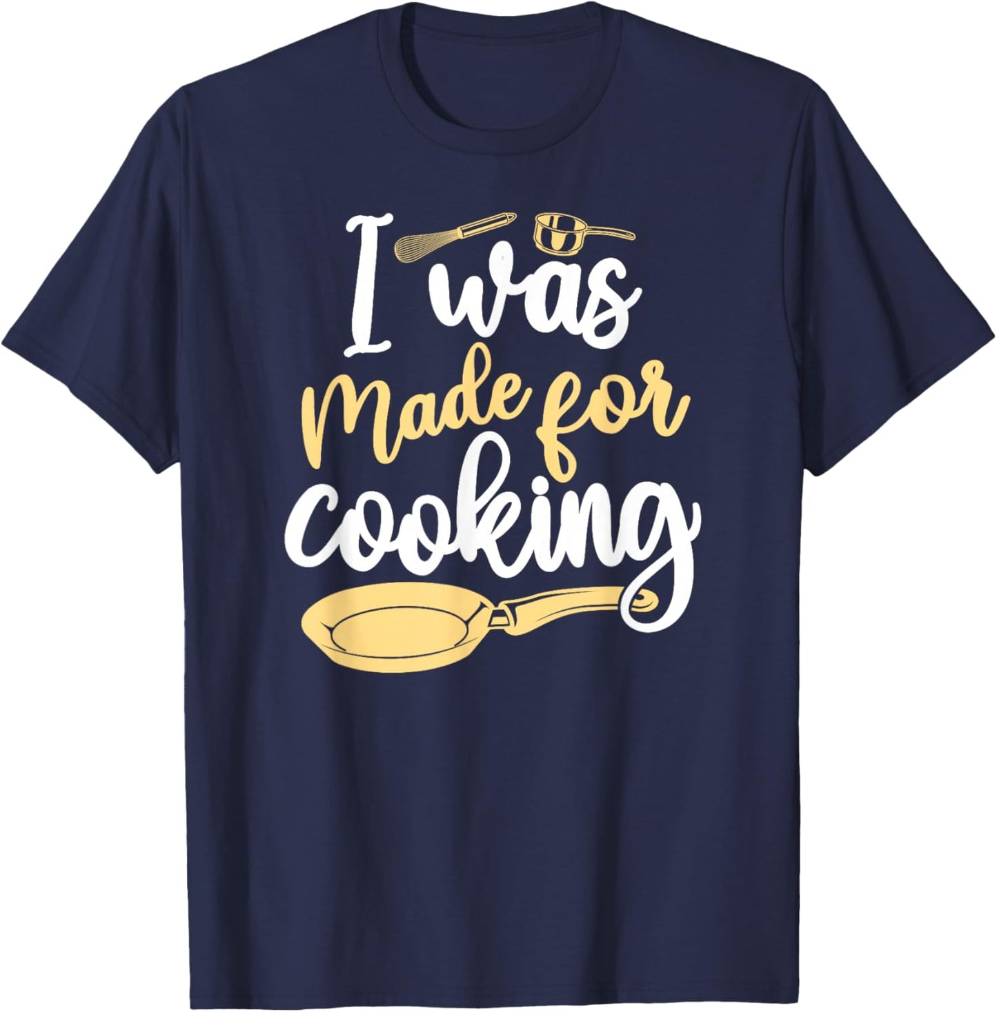 Cooking Cook Kitchen Chef T-Shirt - T-Shirt | Navy