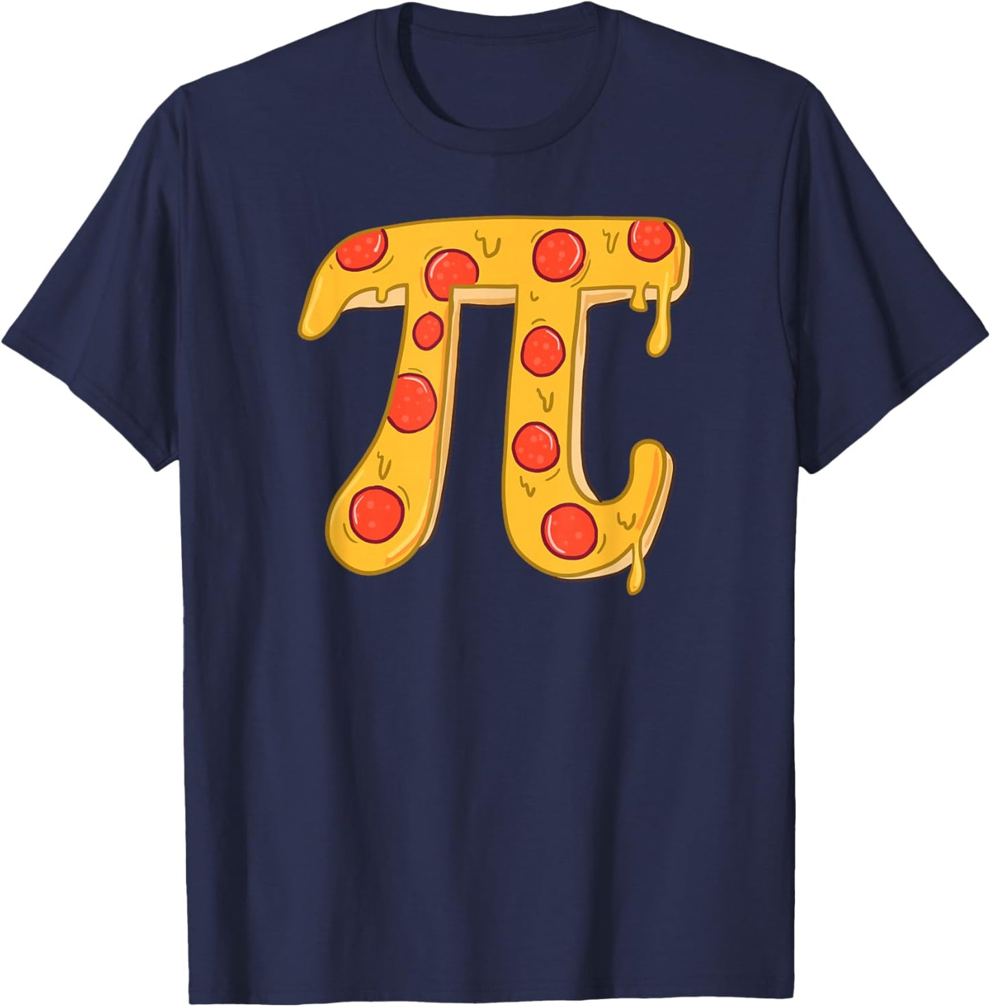 Pizza Pi T-Shirt - T-Shirt | Navy