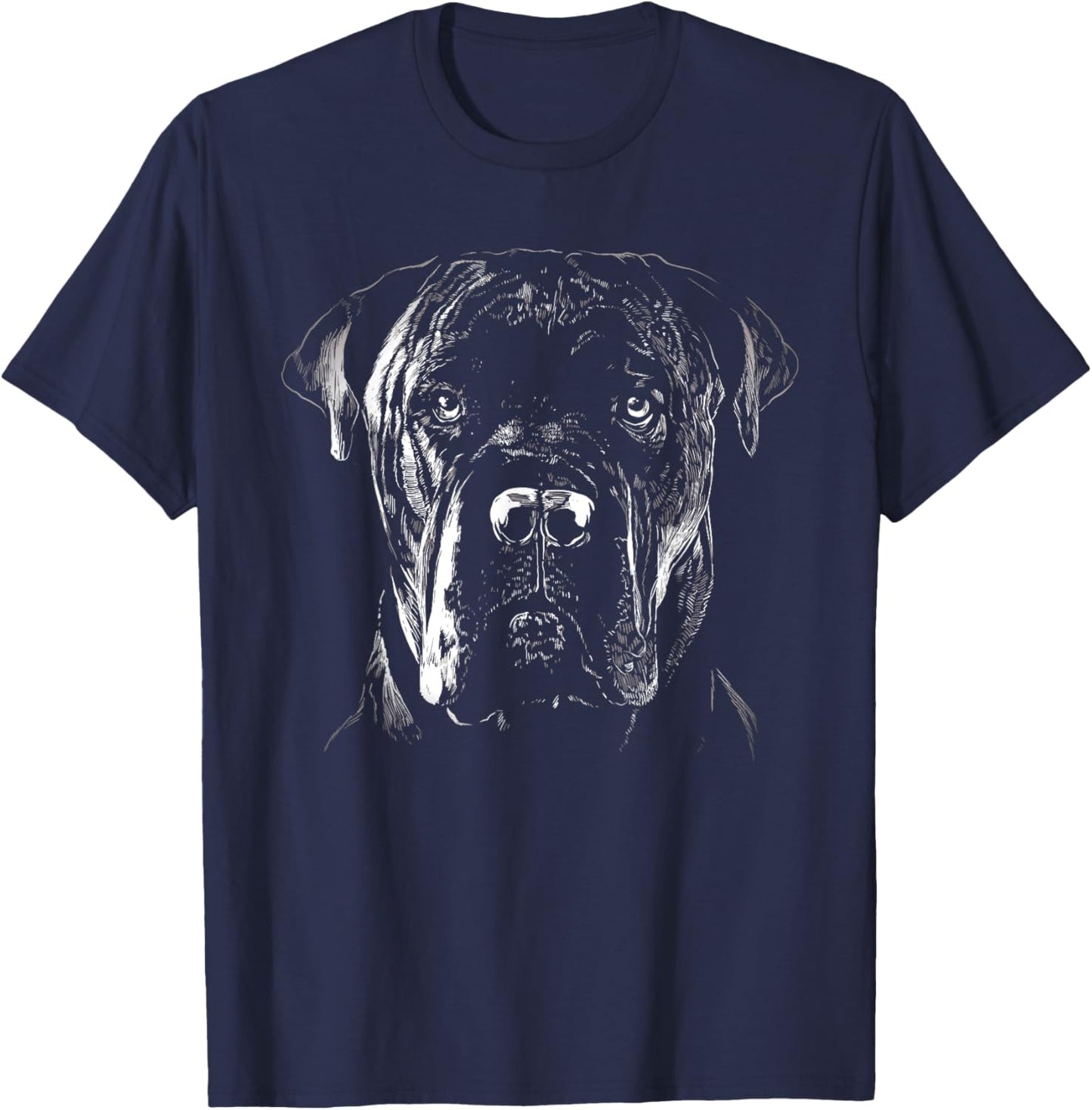 Cane Corso Italiano Pet Dog Lover Women Girls Kids T-Shirt - T-Shirt | Navy