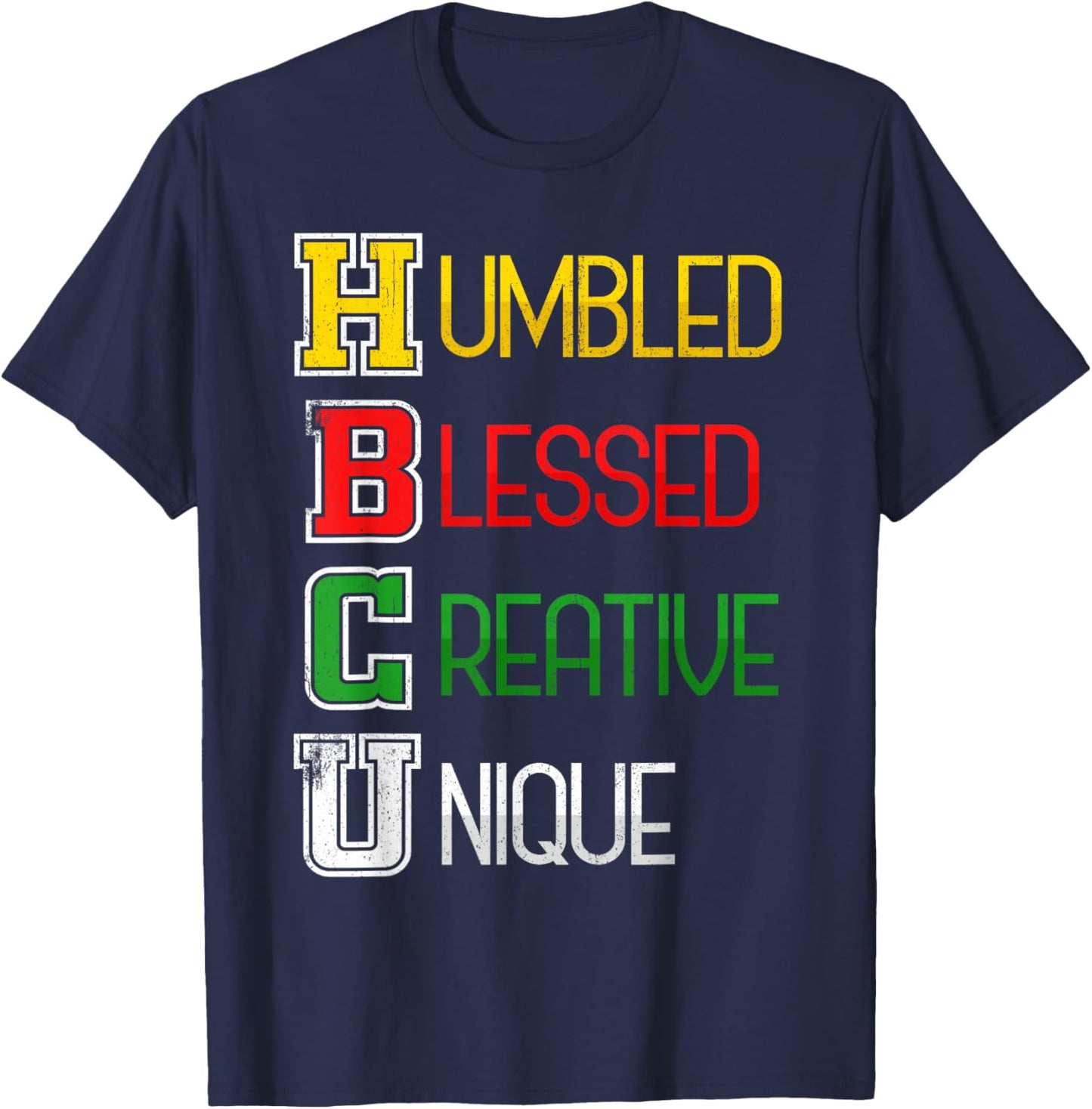 HBCU Schools Matter Shirt Black History Month College T-Shirt - T-Shirt | Navy
