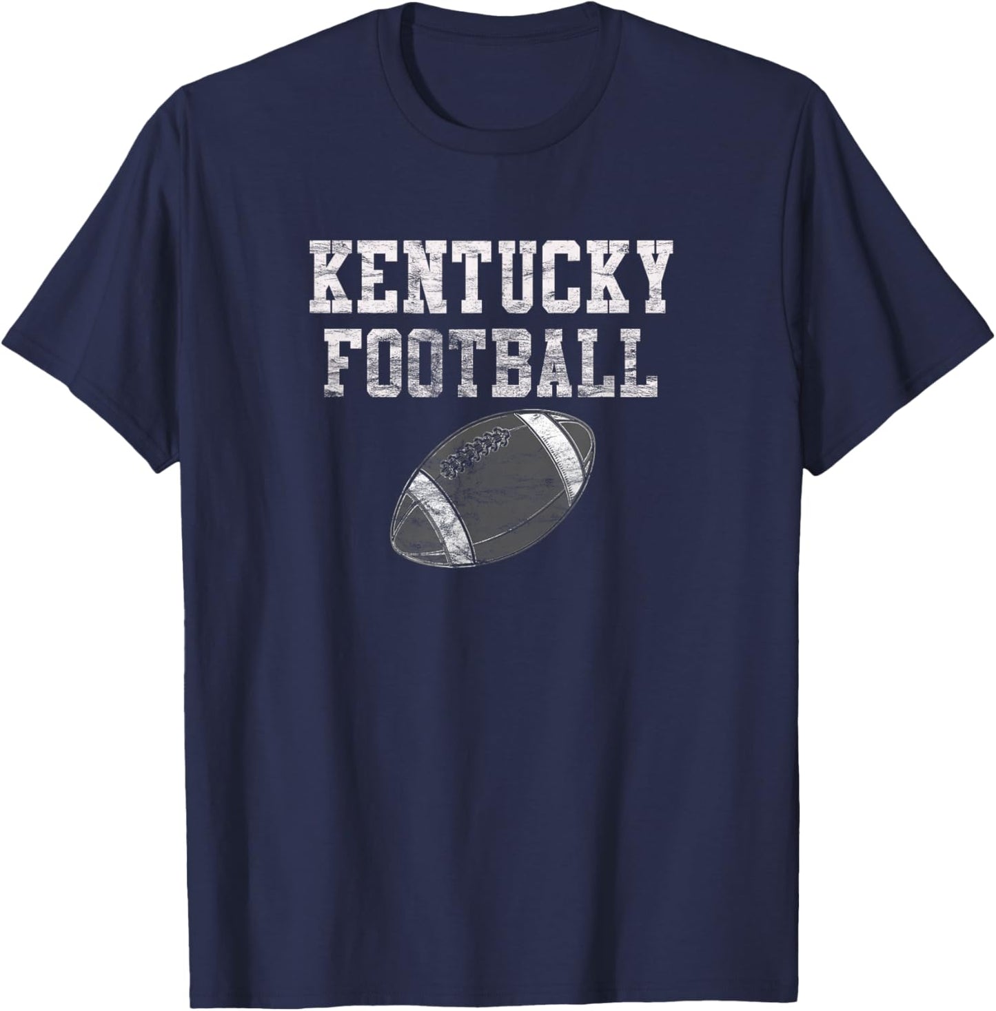 Vintage Kentucky Football T-Shirt - T-Shirt | Navy