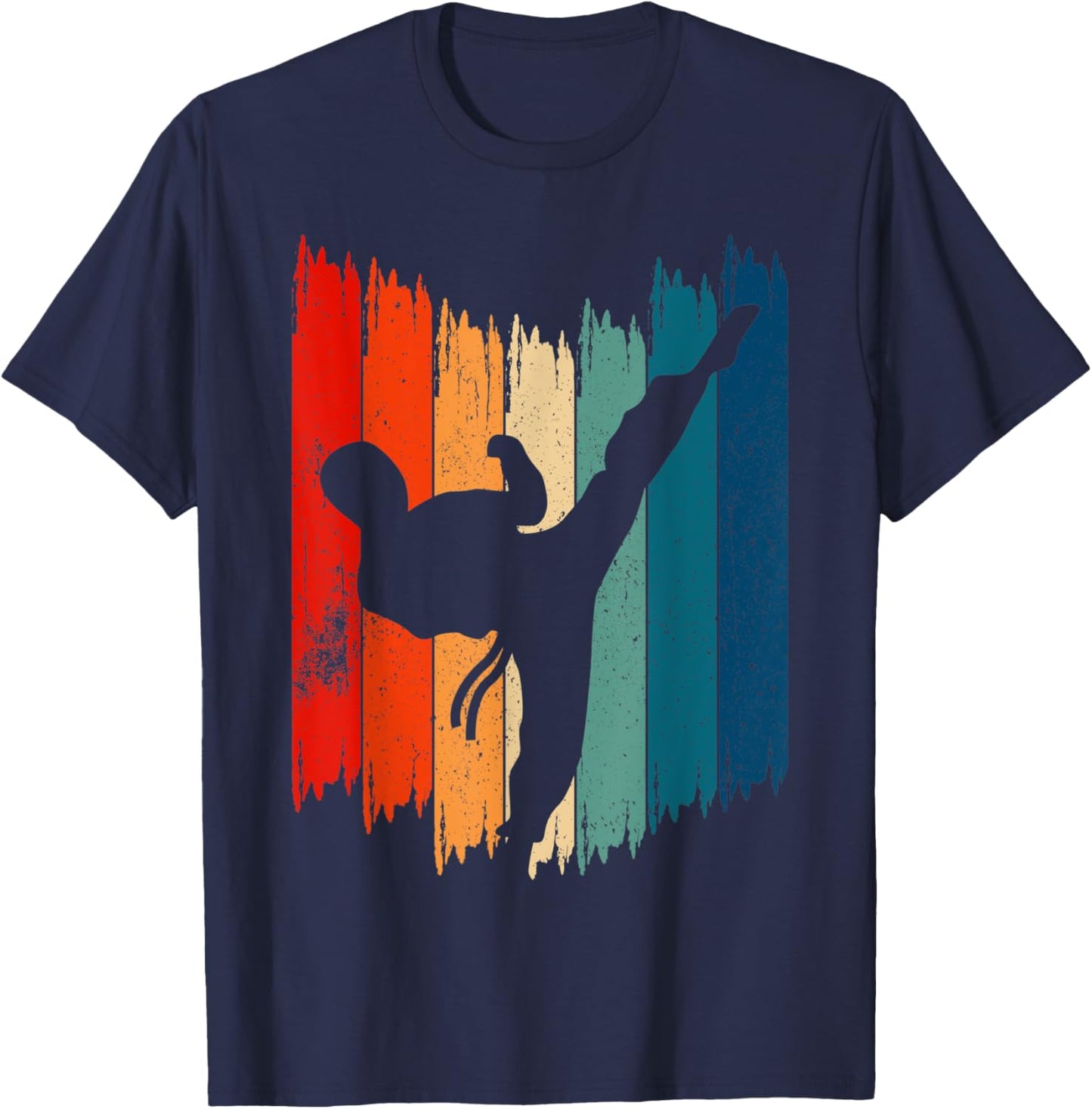 Taekwondo Fighter Taekwondo T-Shirt - T-Shirt | Navy