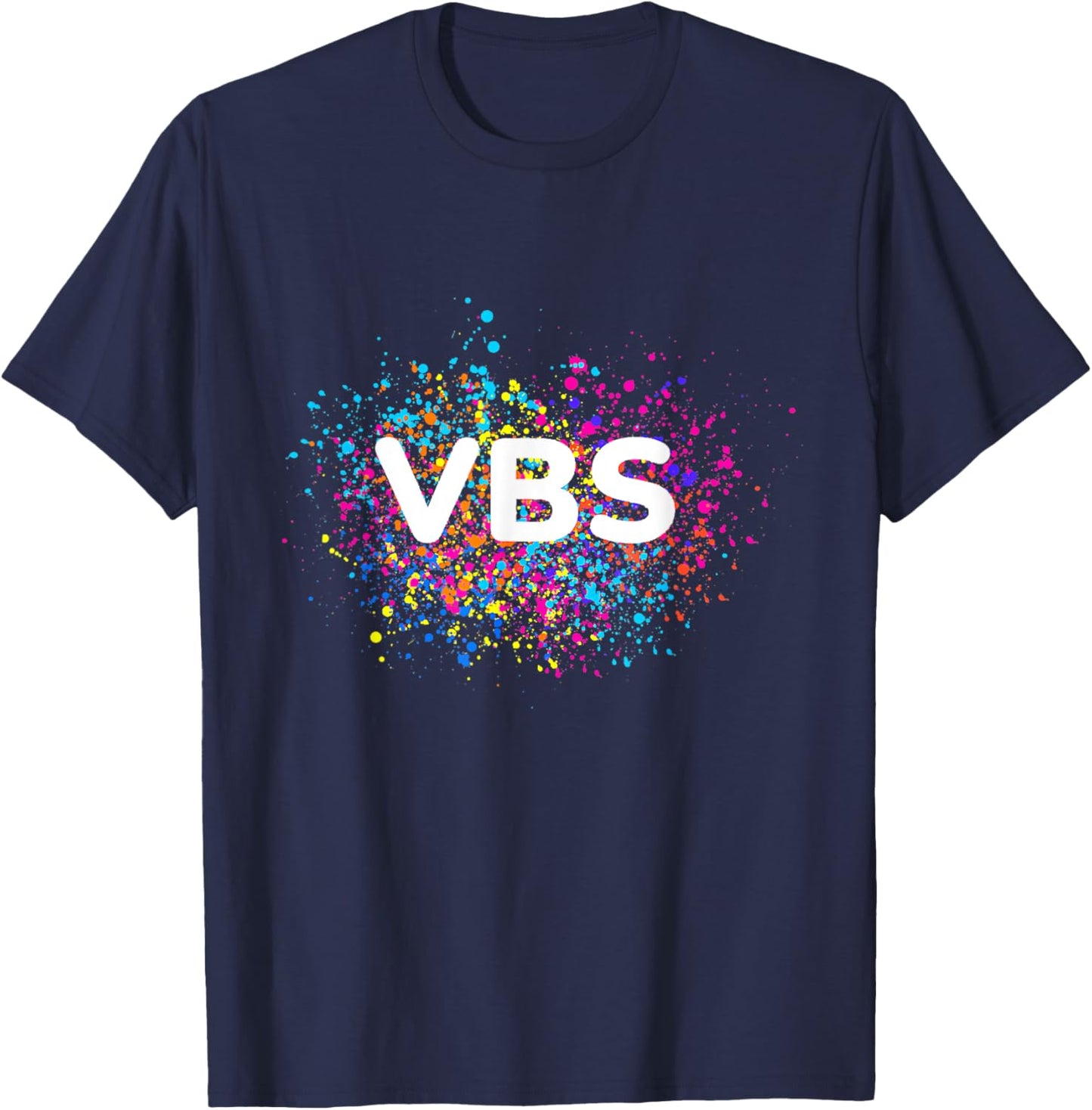 VBS 2025 Shirt I Love Vacation Bible School Church Jesus T-Shirt - T-Shirt | Navy