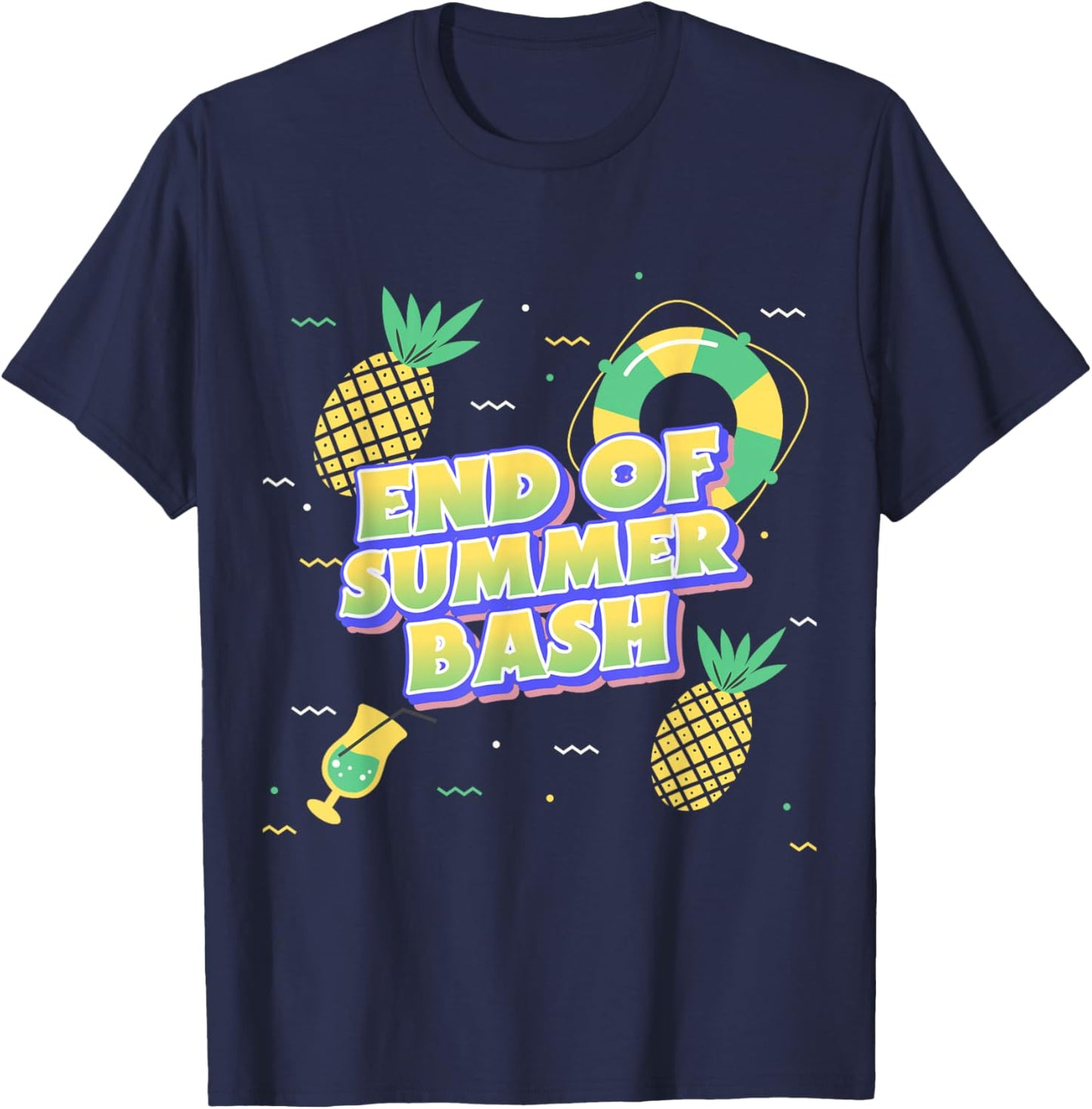 Last Party of The Summer Back to School - End of Summer Bash Women Kids T-Shirt - T-Shirt | Navy