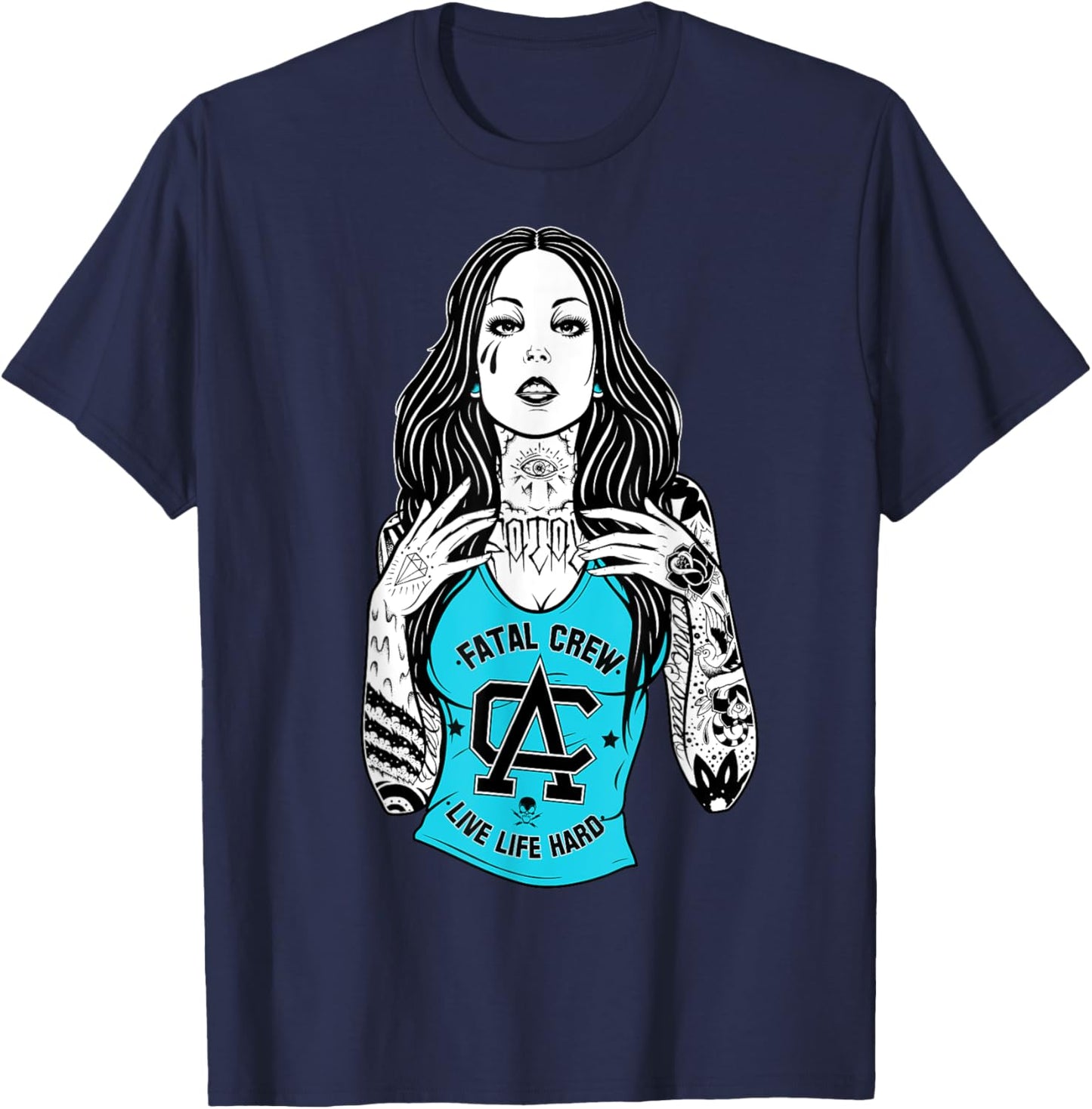 Up Front T-Shirt - T-Shirt | Navy