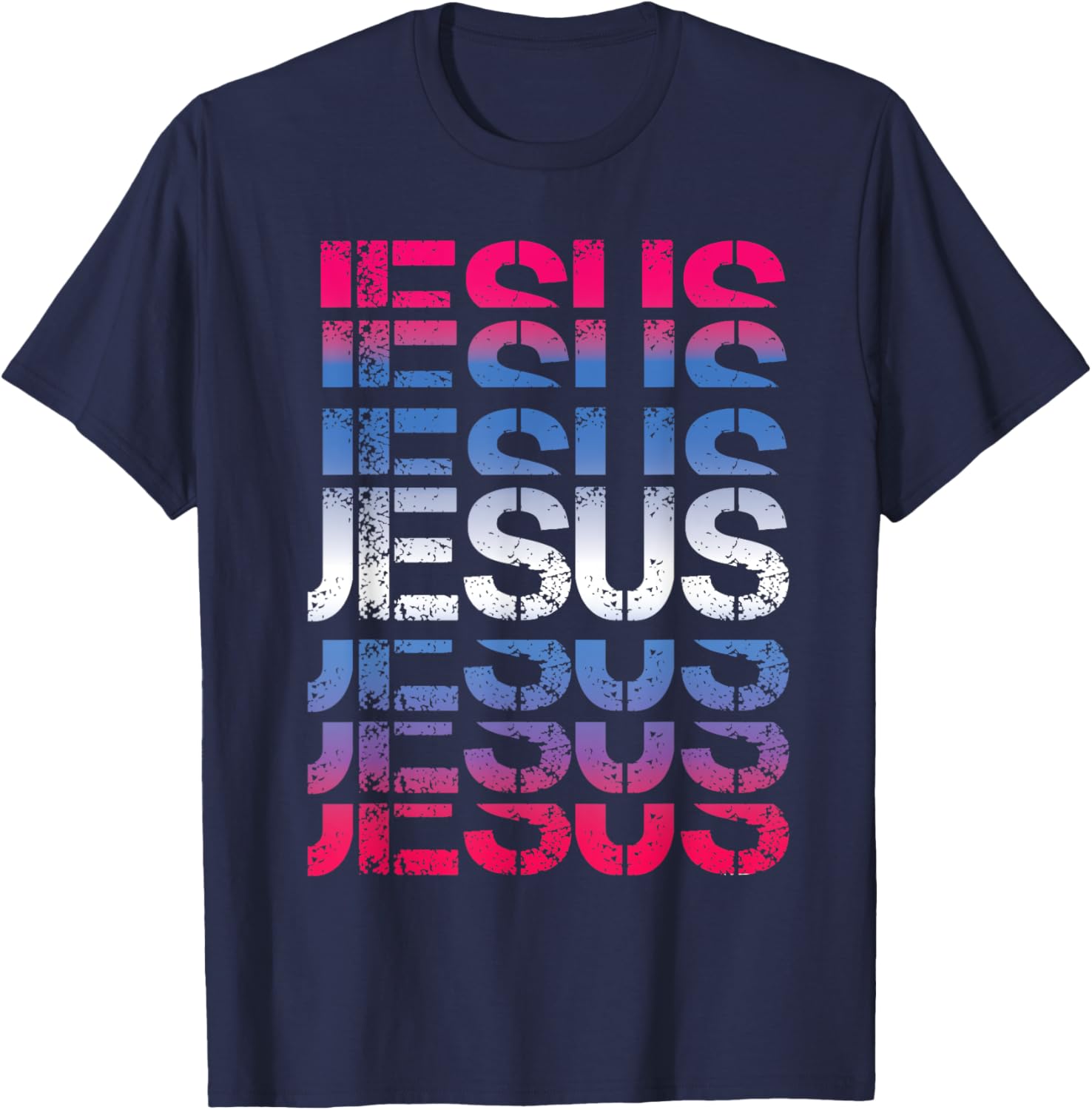 Jesus Christian Follower T-Shirt - T-Shirt | Navy