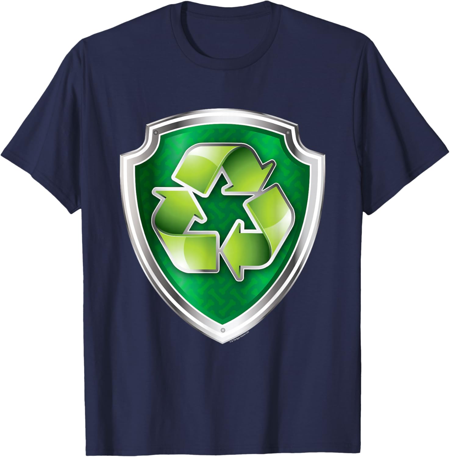 PAW Patrol Rocky Badge T-Shirt - T-Shirt | Navy