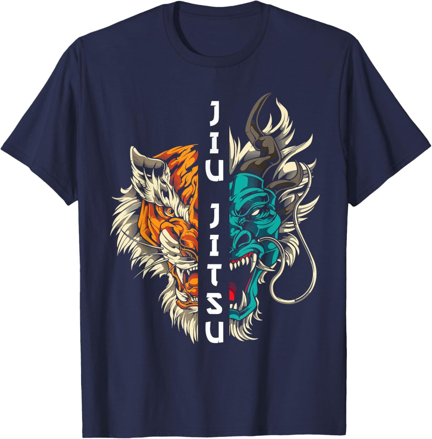 Jiu Jitsu and Grappling T-Shirt - T-Shirt | Navy