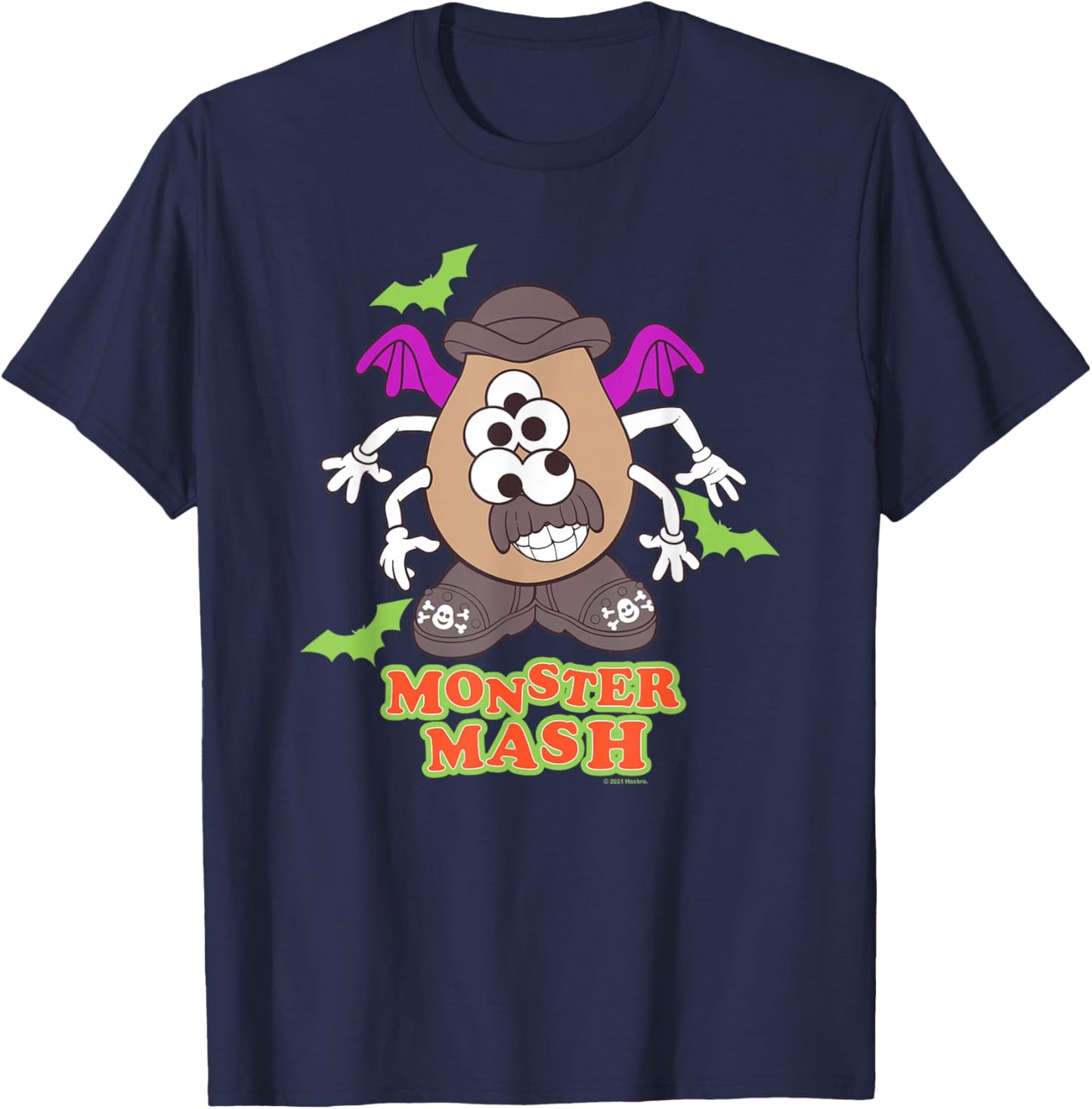 Mr. Potato Head Halloween Monster Mash T-Shirt - T-Shirt | Navy