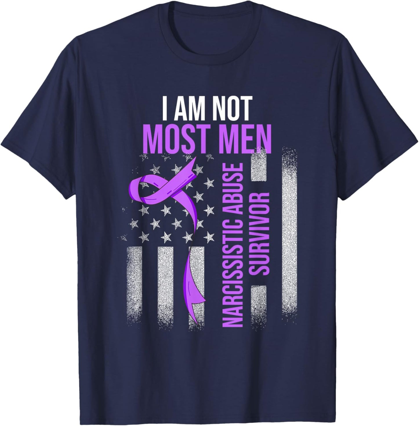 World Narcissistic Abuse Awareness Survivor T-Shirt - T-Shirt | Navy