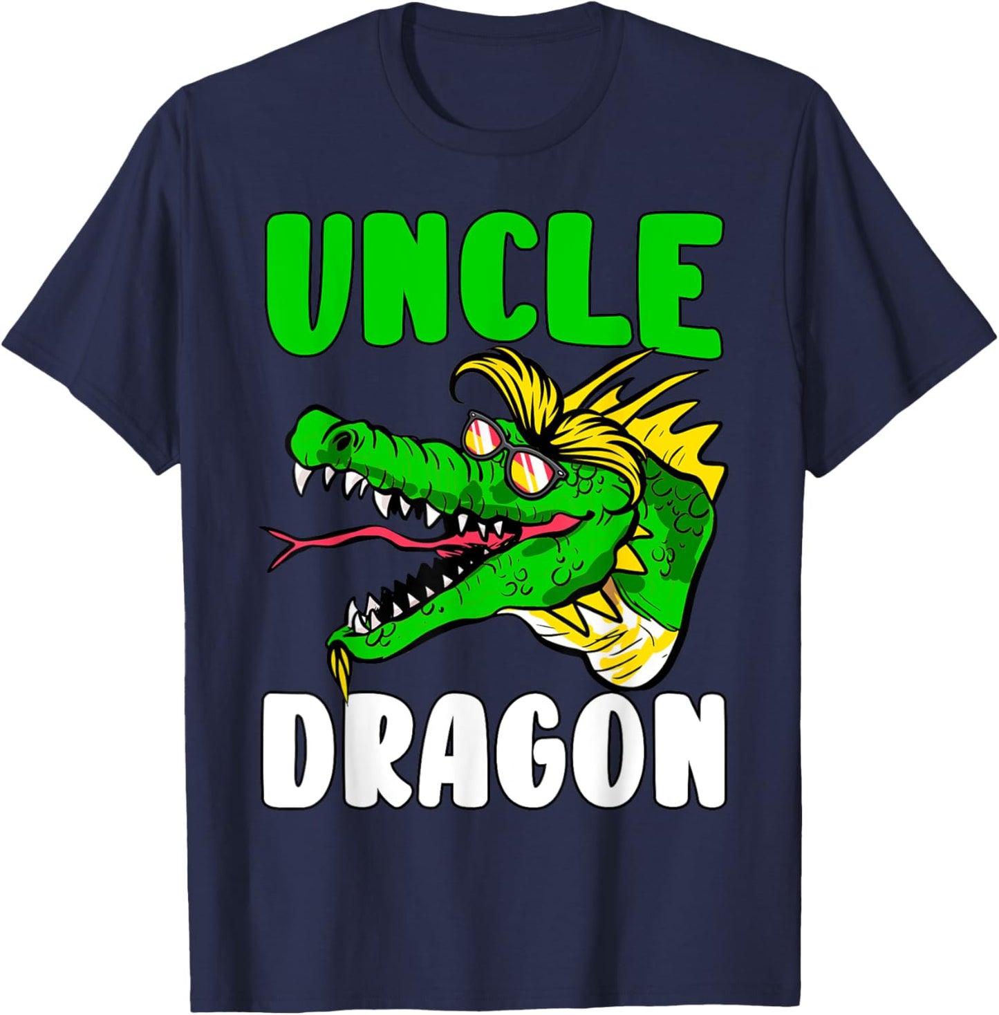 Uncle Dragon Lover T-Shirt - T-Shirt | Navy