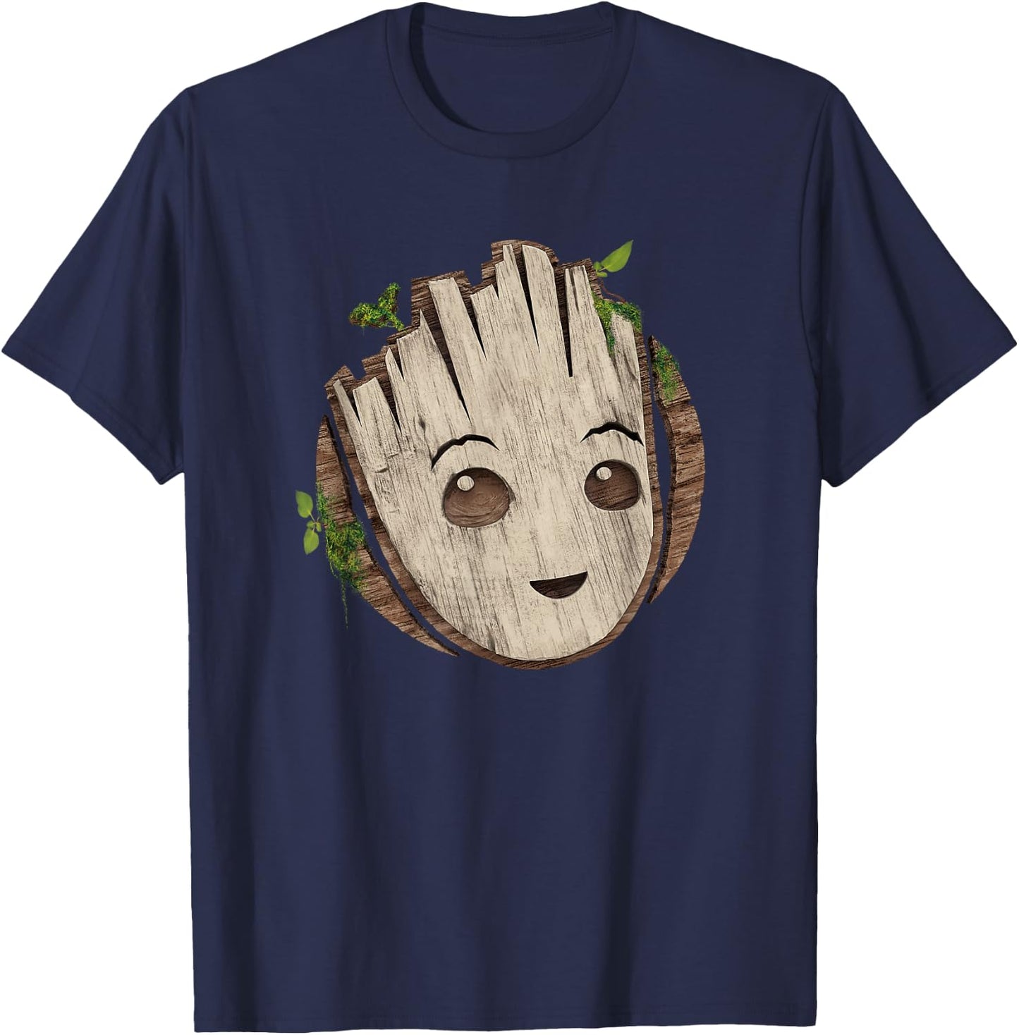 Marvel Studios I Am Groot Baby Face T-Shirt - T-Shirt | Navy