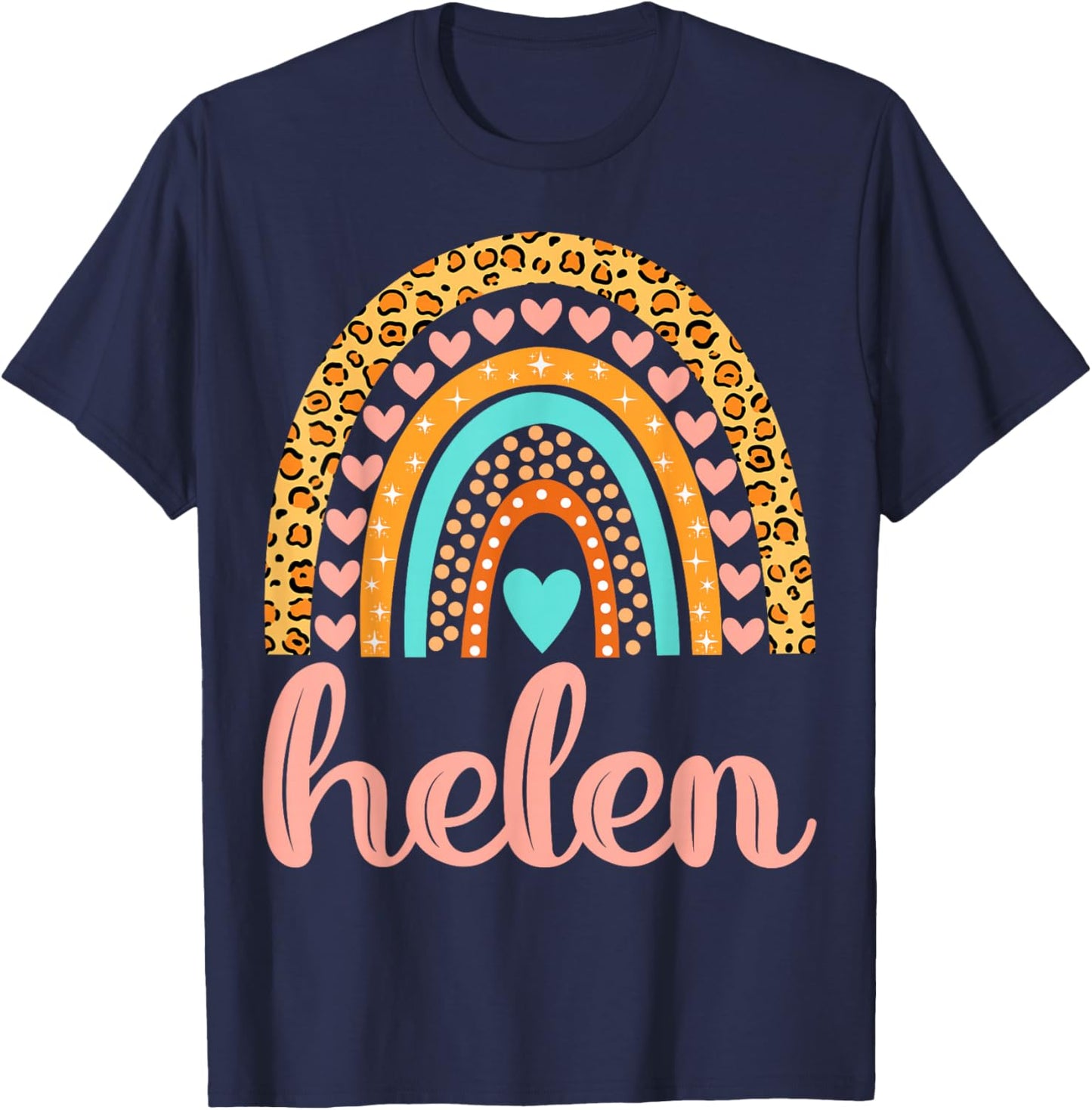 Helen Helen Name Birthday Shirt Gift T-Shirt - T-Shirt | Navy