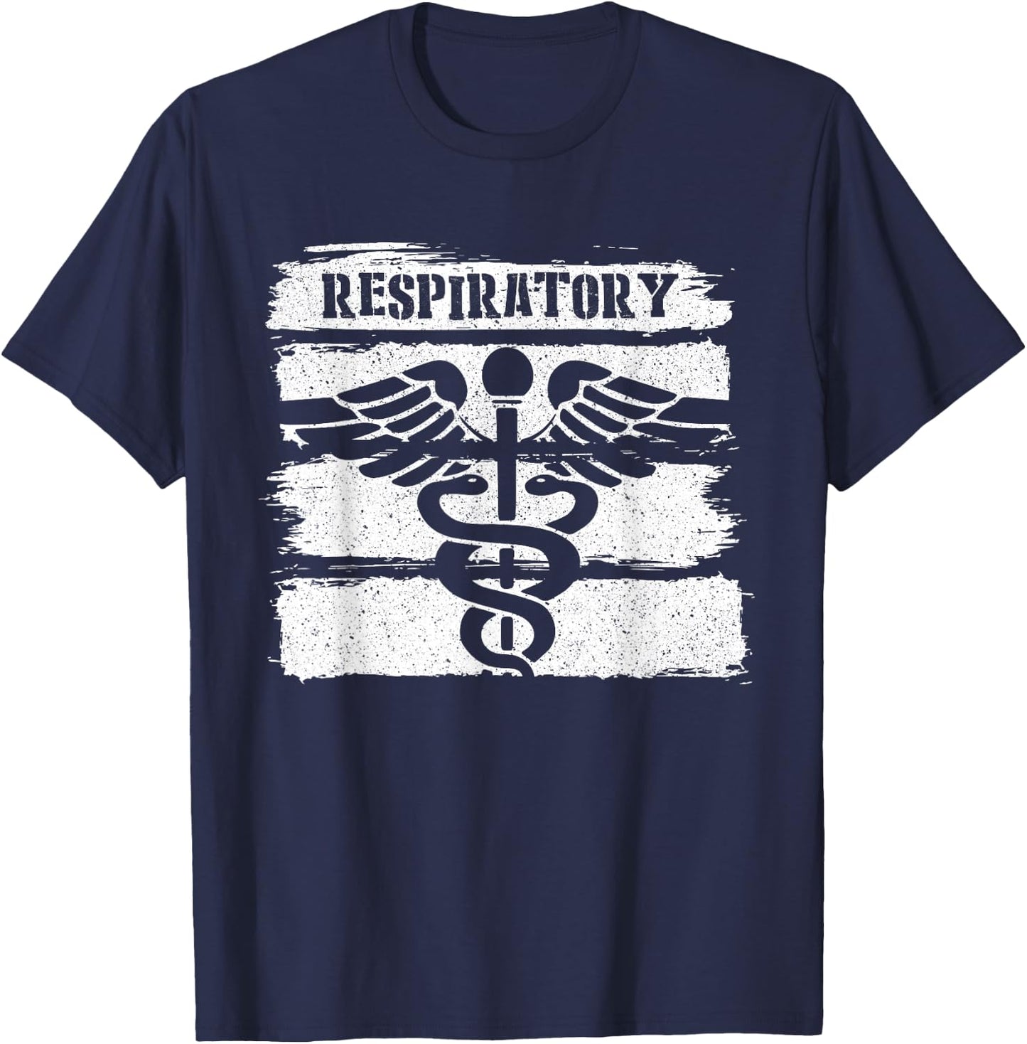 Respiratory Therapist - Respiratory Therapy RT Lung Doctor T-Shirt - T-Shirt | Navy